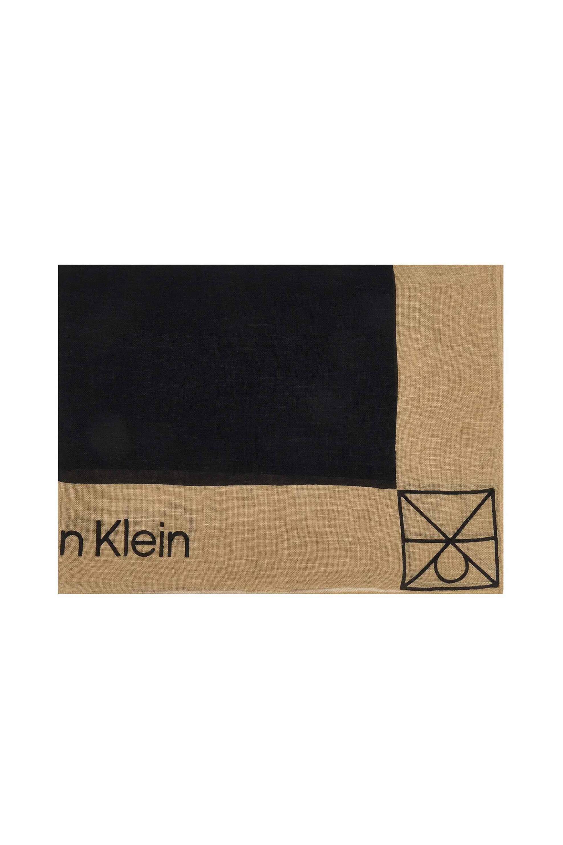CALVIN KLEIN JEANS Calvin Klein Jeans γυναικείο φουλάρι με λογότυπο - LV04F9021G Μαύρο - 2