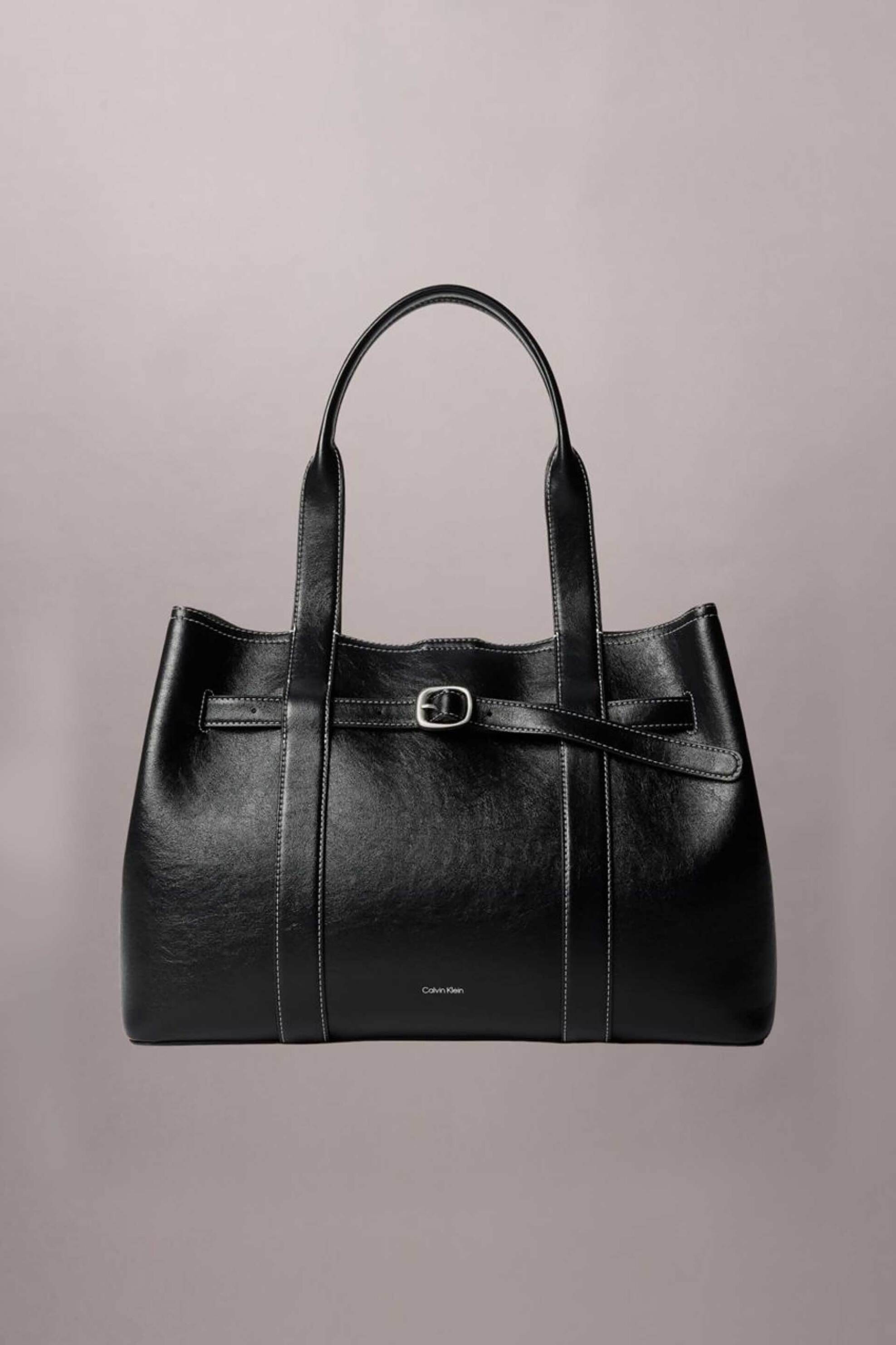 CALVIN KLEIN JEANS Calvin Klein Jeans γυναικεία τσάντα tote με λογότυπο (M) - LV04F3549G Μαύρο