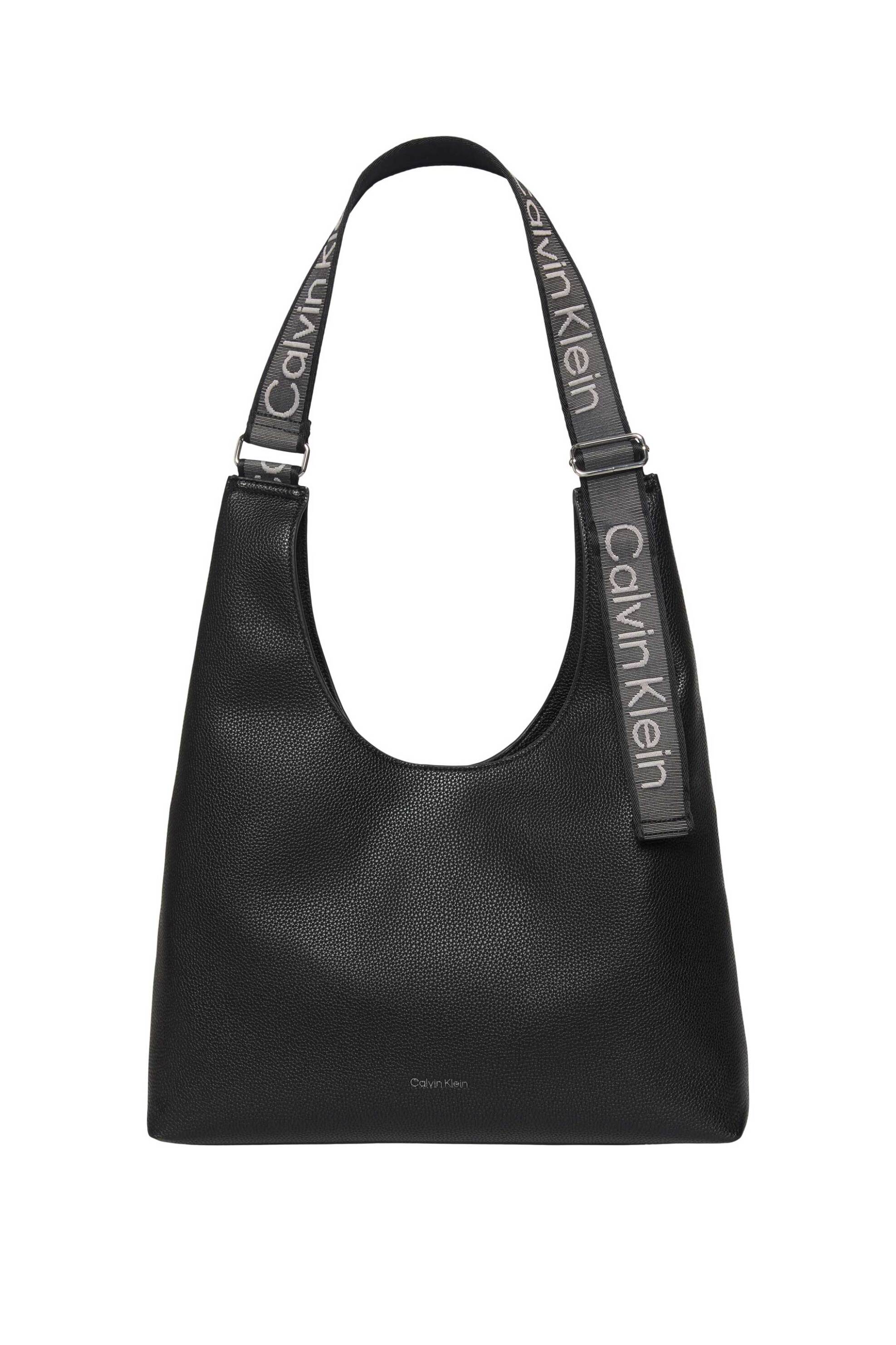 Calvin Klein Jeans γυναικεία τσάντα ώμου με λογότυπο (L) - LV04F3643G Μαύρο