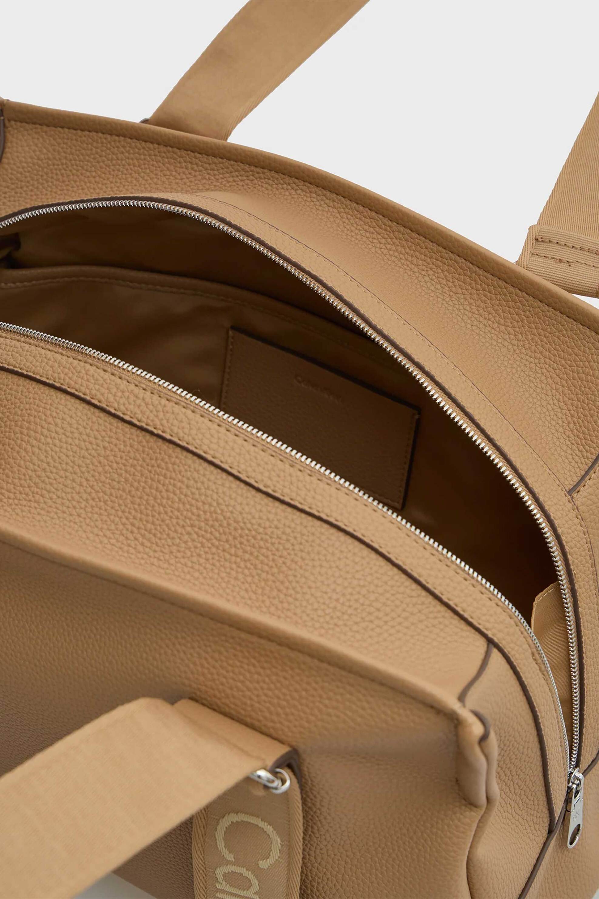 CALVIN KLEIN JEANS Calvin Klein Jeans γυναικεία τσάντα tote με λογότυπο - LV04F3644G Ταμπά - 3