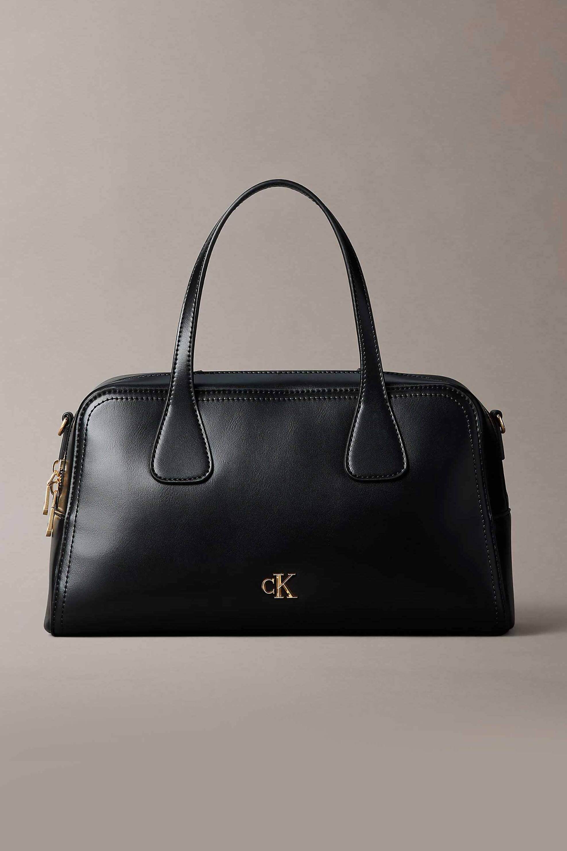 Calvin Klein Jeans γυναικεία τσάντα χειρός με monogram - LV04F3610G Μαύρο