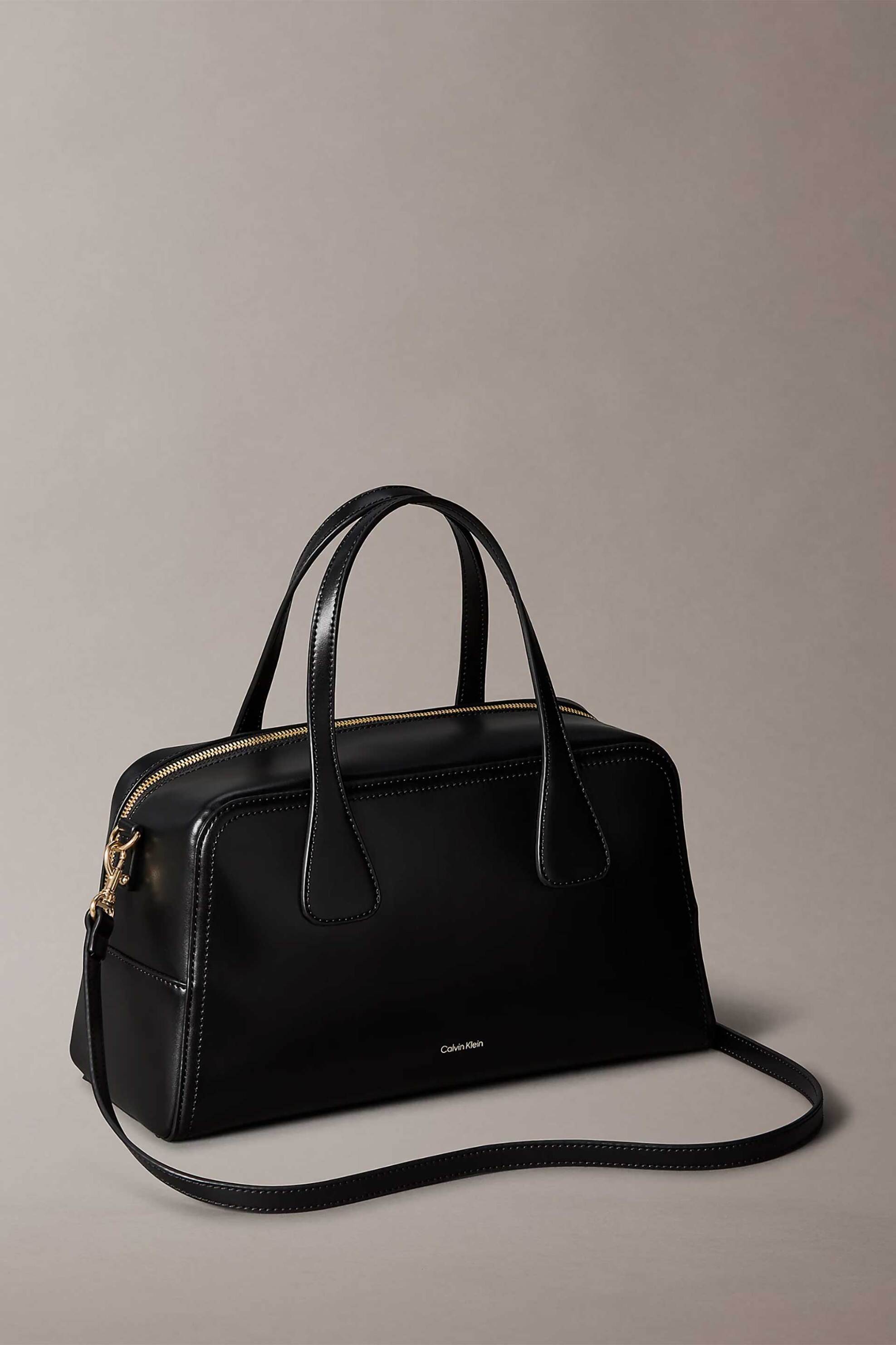 Calvin Klein Jeans γυναικεία τσάντα χειρός με monogram - LV04F3610G Μαύρο