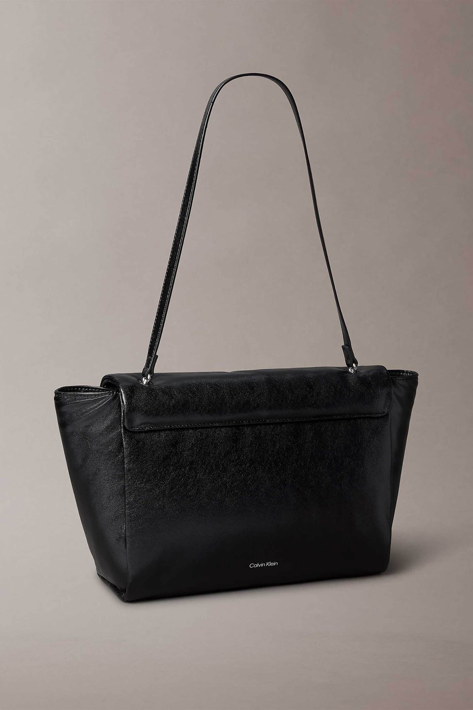 CALVIN KLEIN JEANS Calvin Klein Jeans γυναικεία τσάντα ώμου με μεταλλικό έμβλημα - LV04F3615G Μαύρο - 2