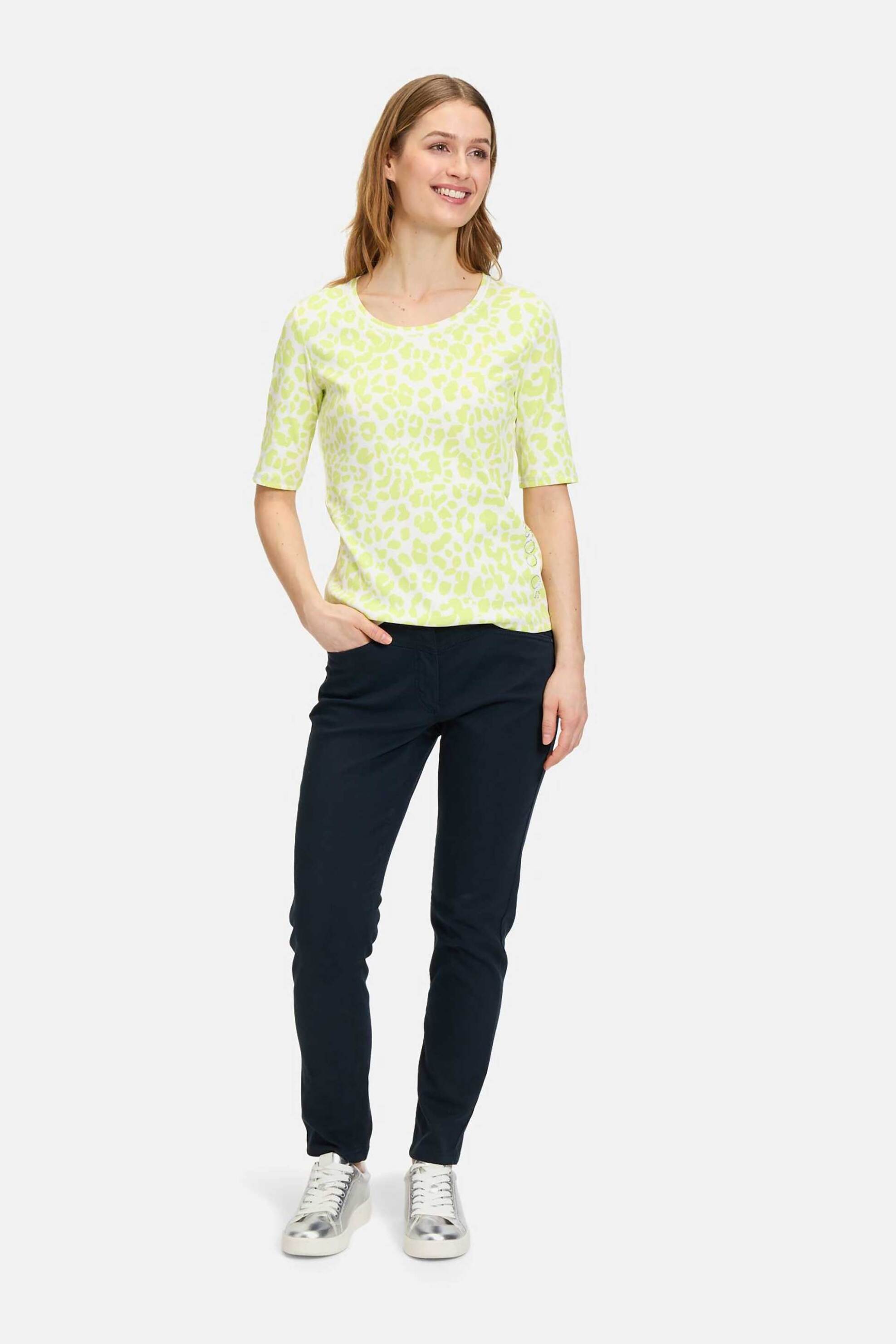 SO COSY So Cosy γυναικεία μπλούζα με animal print - 2254/8036 Πράσινο