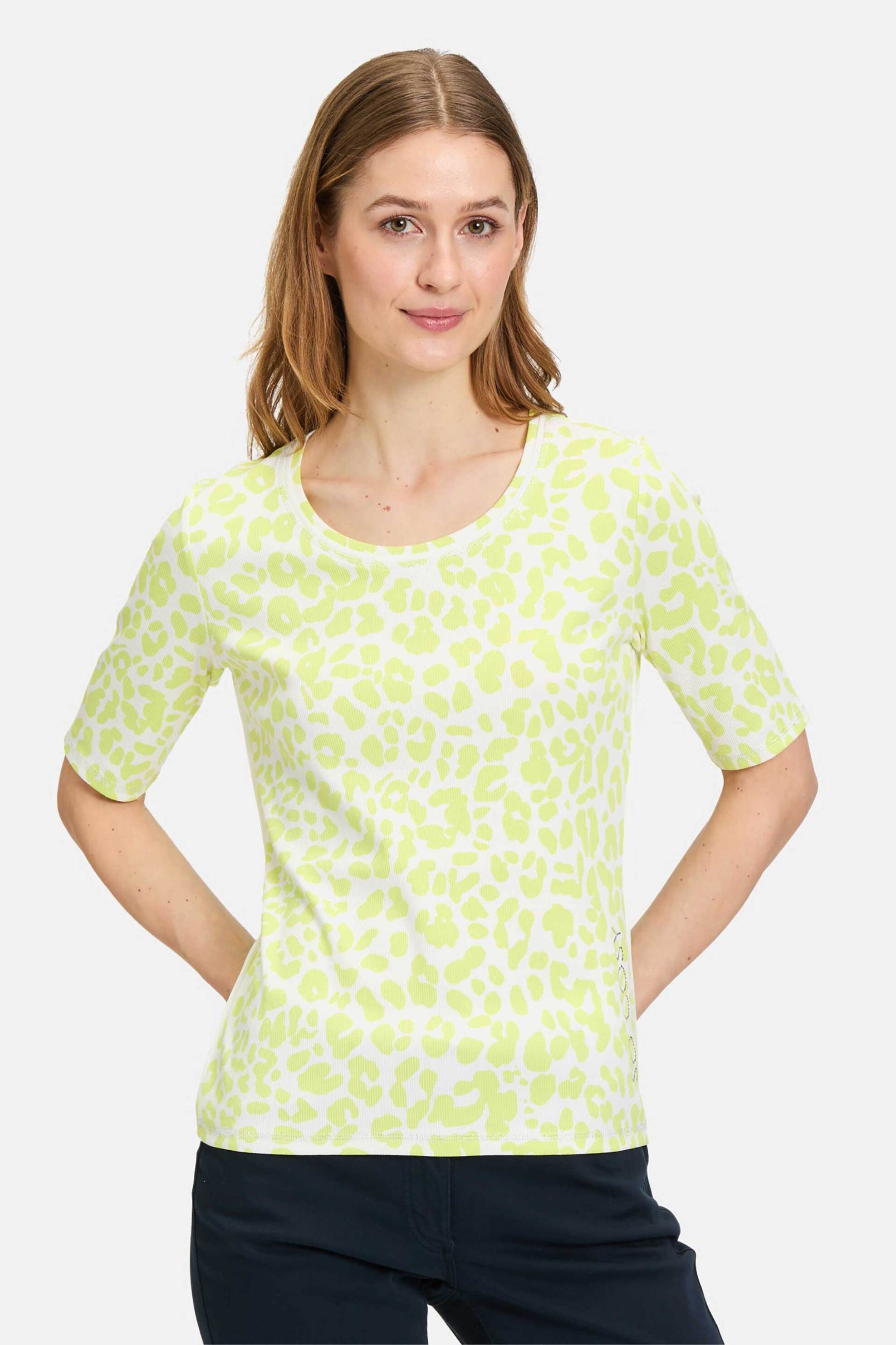 So Cosy γυναικεία μπλούζα με animal print - 2254/8036 Πράσινο φωτογραφία