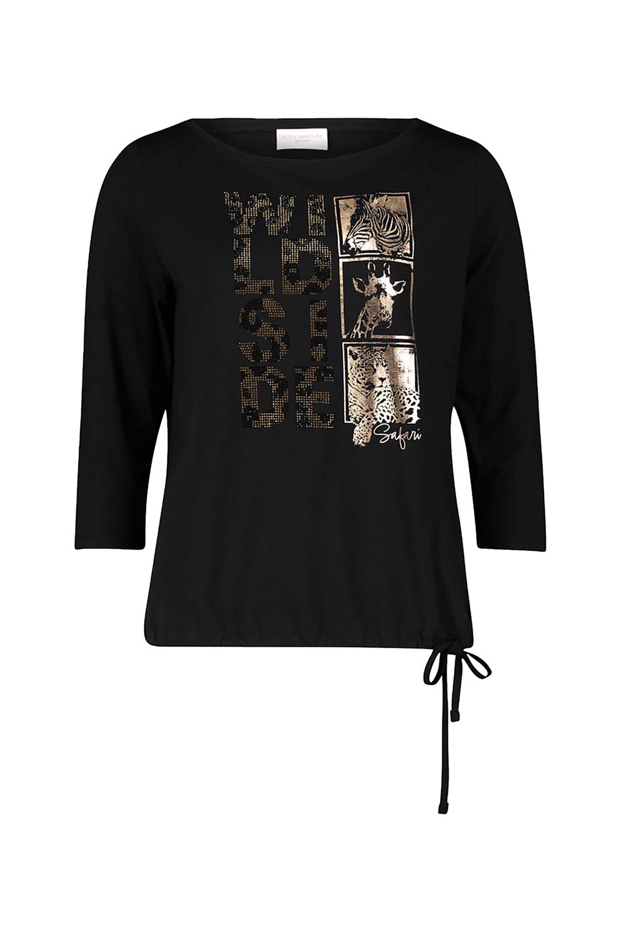 SO COSY So Cosy γυναικεία μπλούζα με print - 2356/8284 Μαύρο