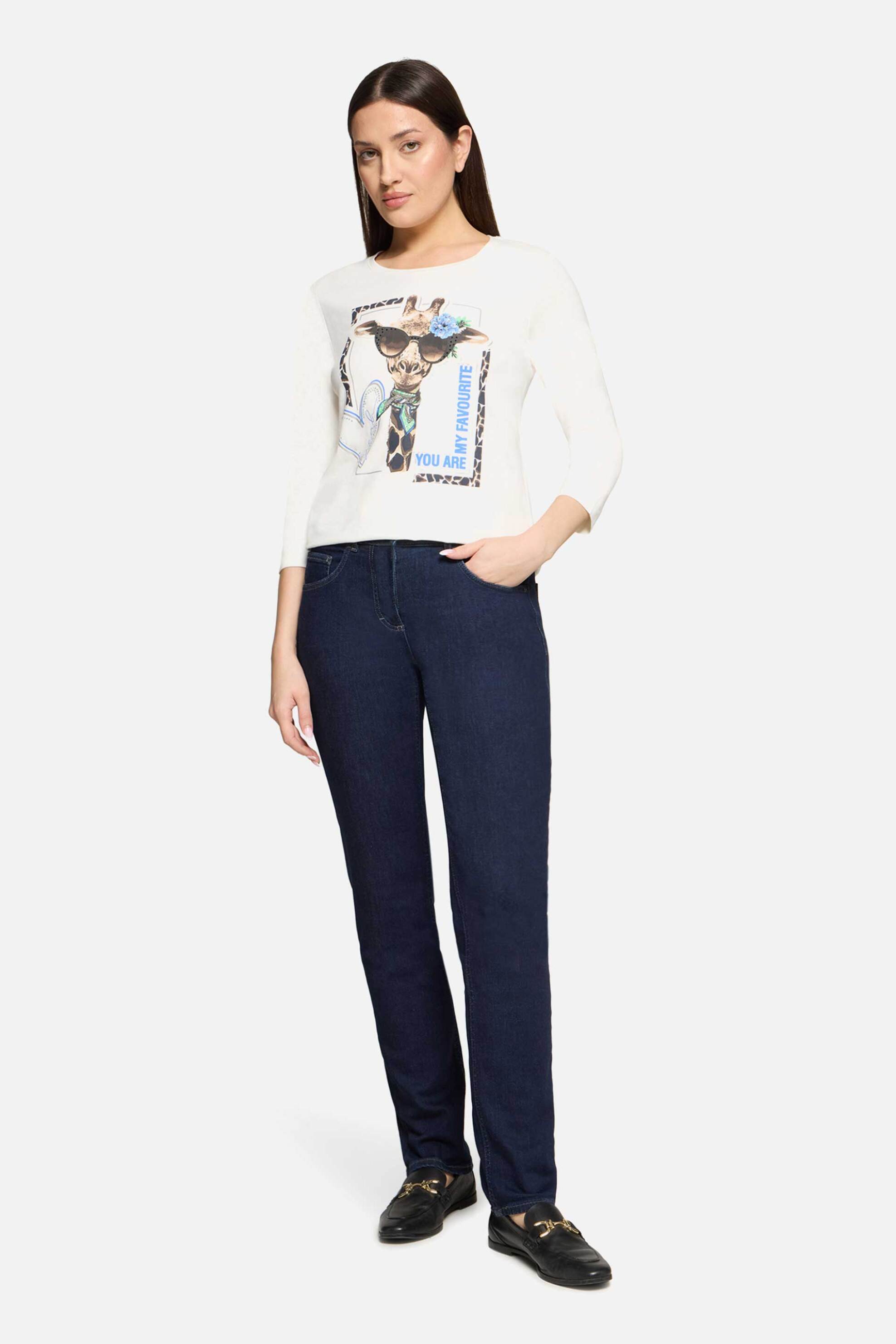 So Cosy γυναικεία μπλούζα με print - 2411/8081 Λευκό φωτογραφία