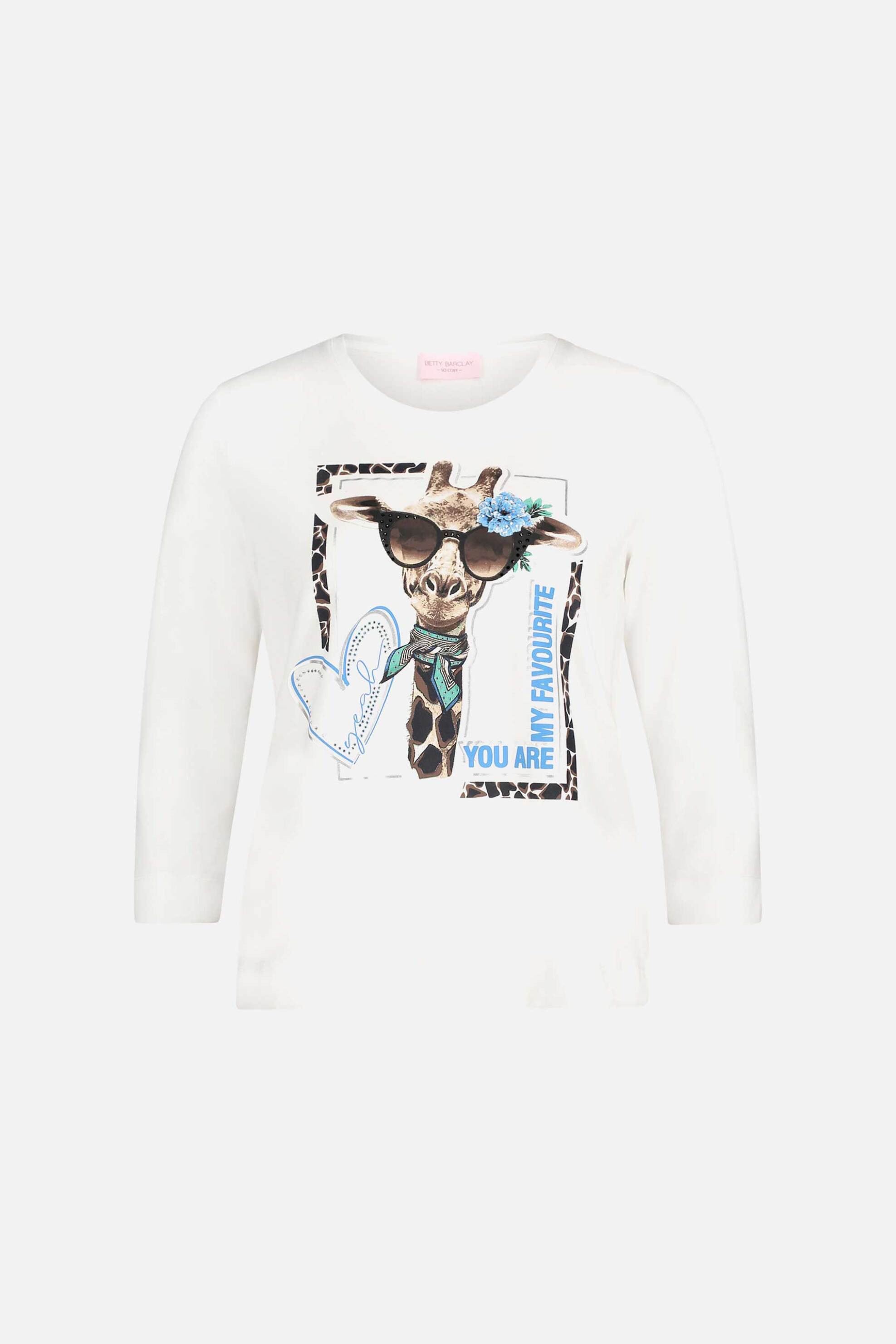 So Cosy γυναικεία μπλούζα με print - 2411/8081 Λευκό φωτογραφία