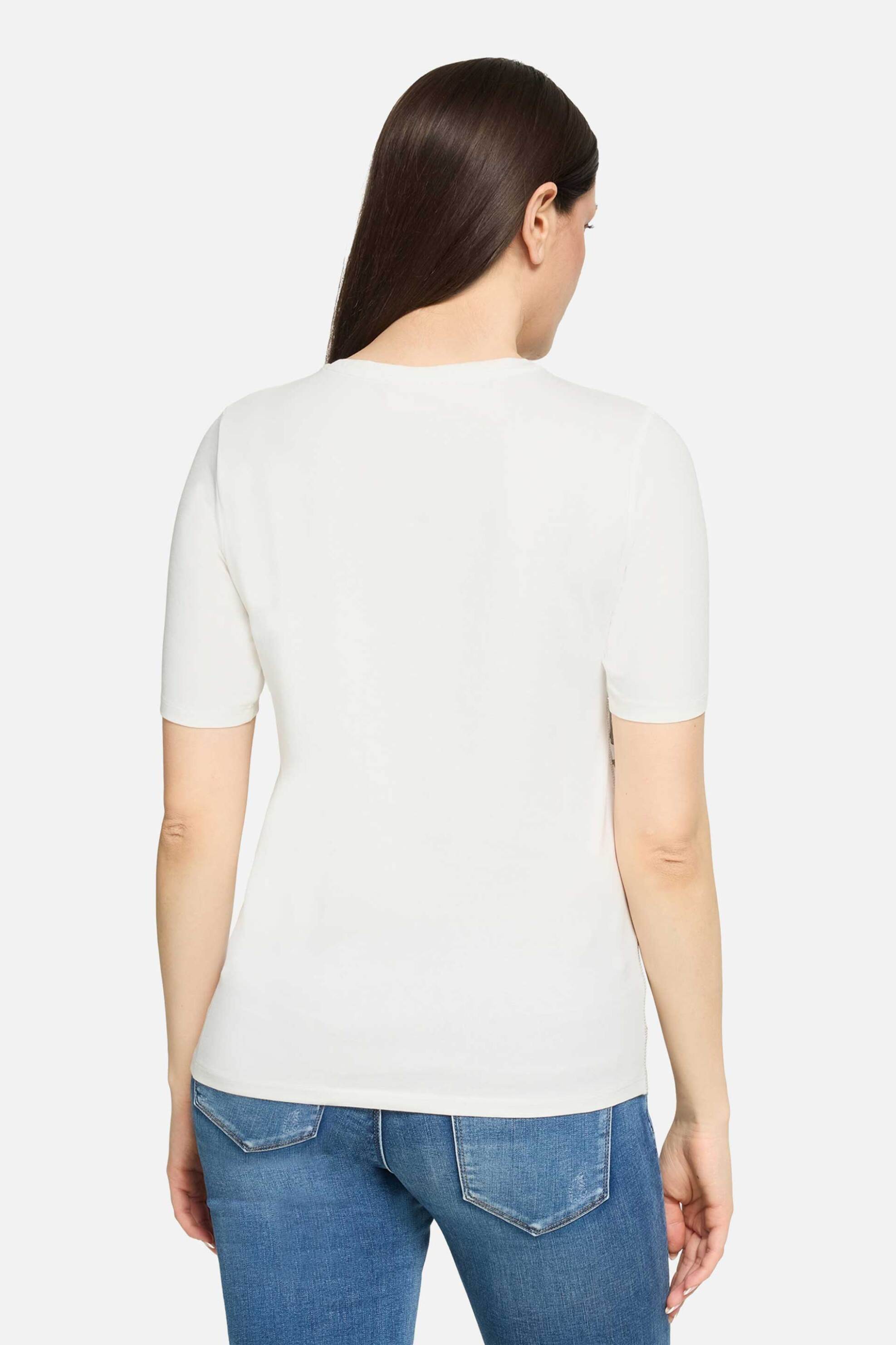 SO COSY So Cosy γυναικείο T-shirt με all-over print - 2424/8081 Εκρού - 3