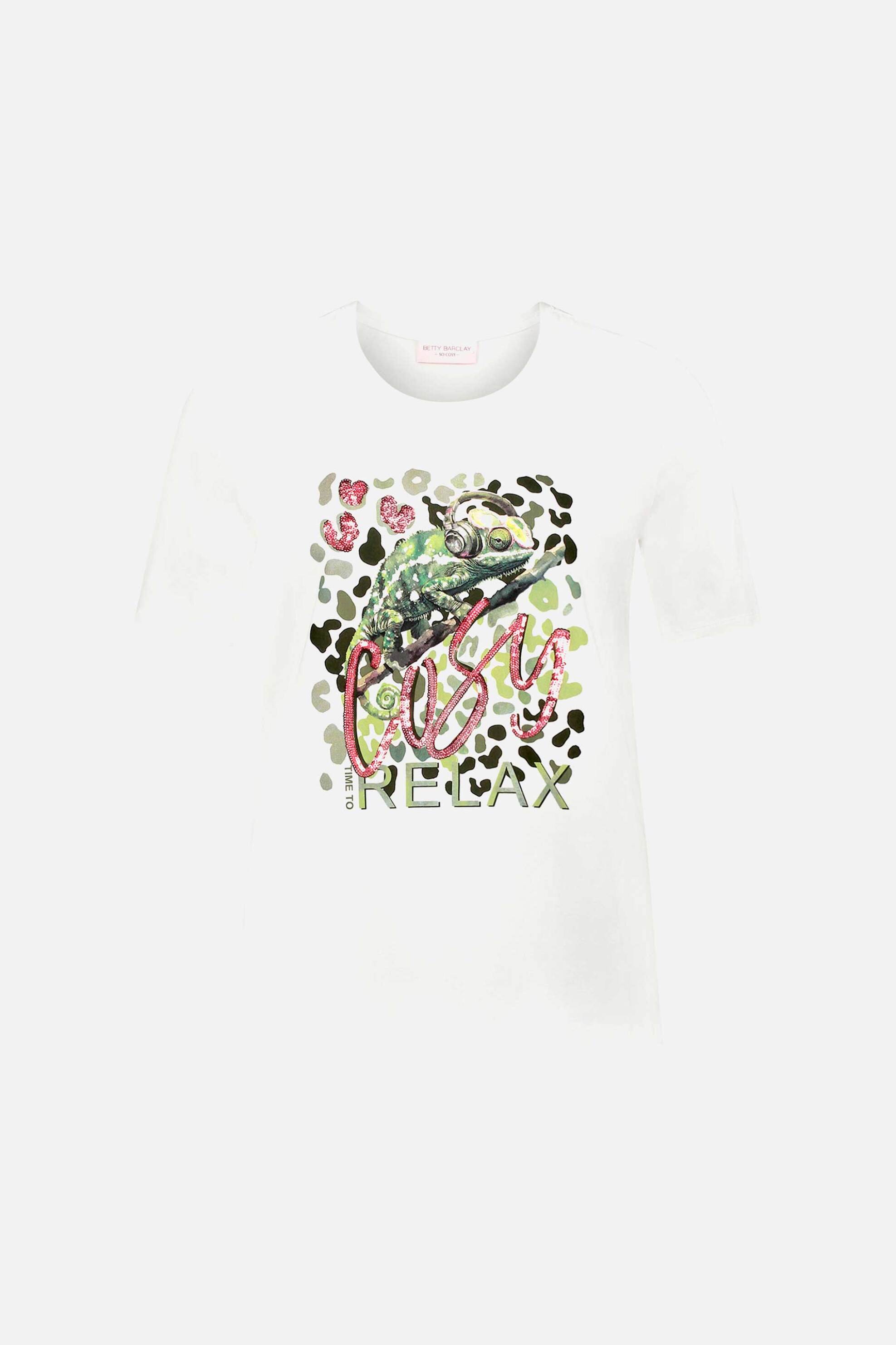 So Cosy γυναικείο T-shirt με print - 2429/8081 Λευκό φωτογραφία