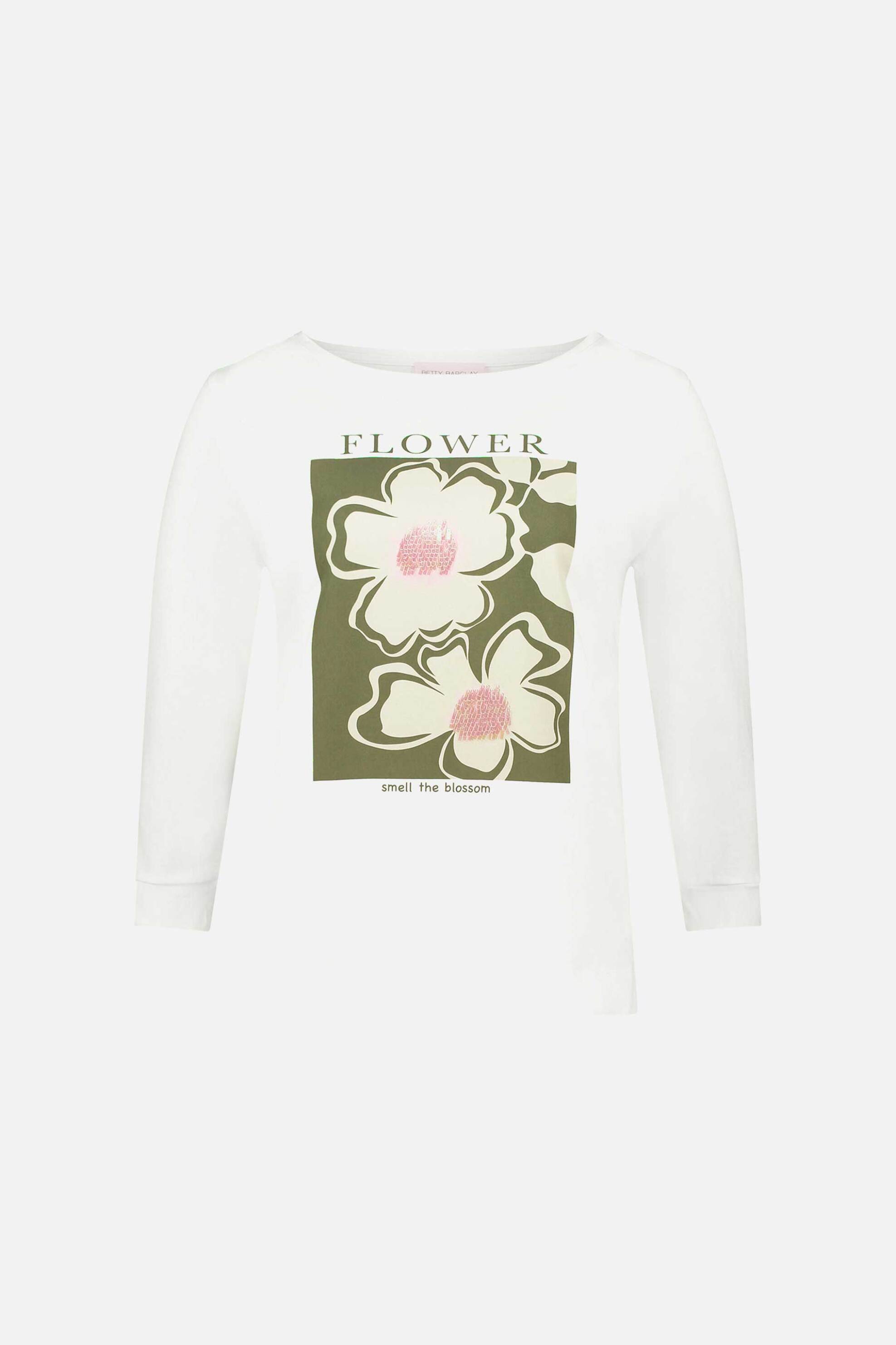 So Cosy γυναικεία μπλούζα με floral print - 2430/8081 Εκρού φωτογραφία