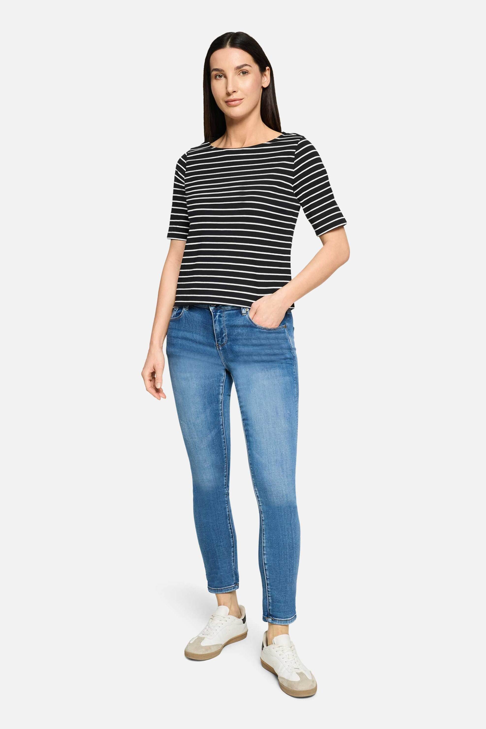 So Cosy γυναικεία μπλούζα με ριγέ print - 2451/8037 Ασπρόμαυρο φωτογραφία