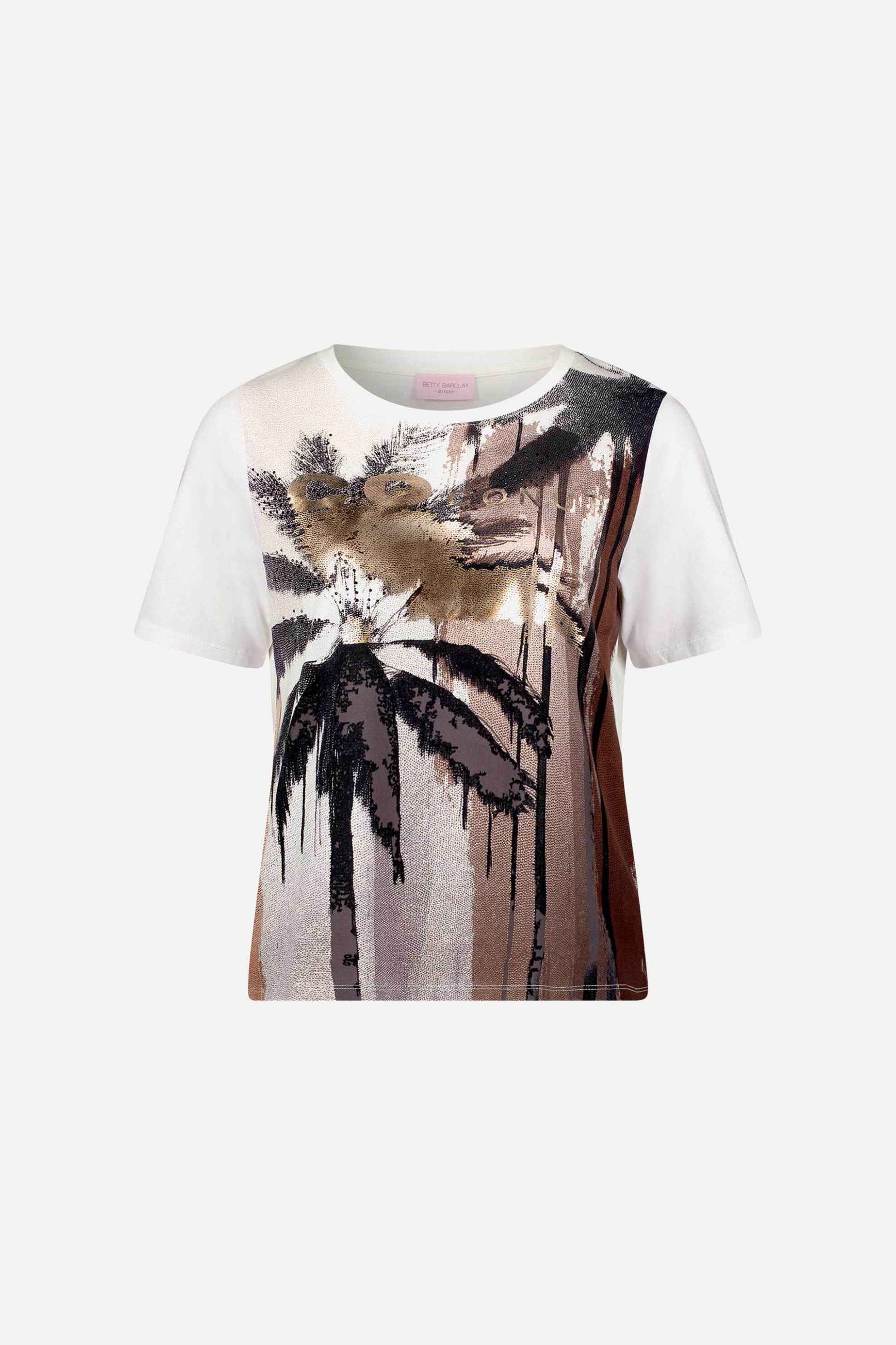 So Cosy γυναικείο T-shirt με print - 2434/8090 Καφέ φωτογραφία