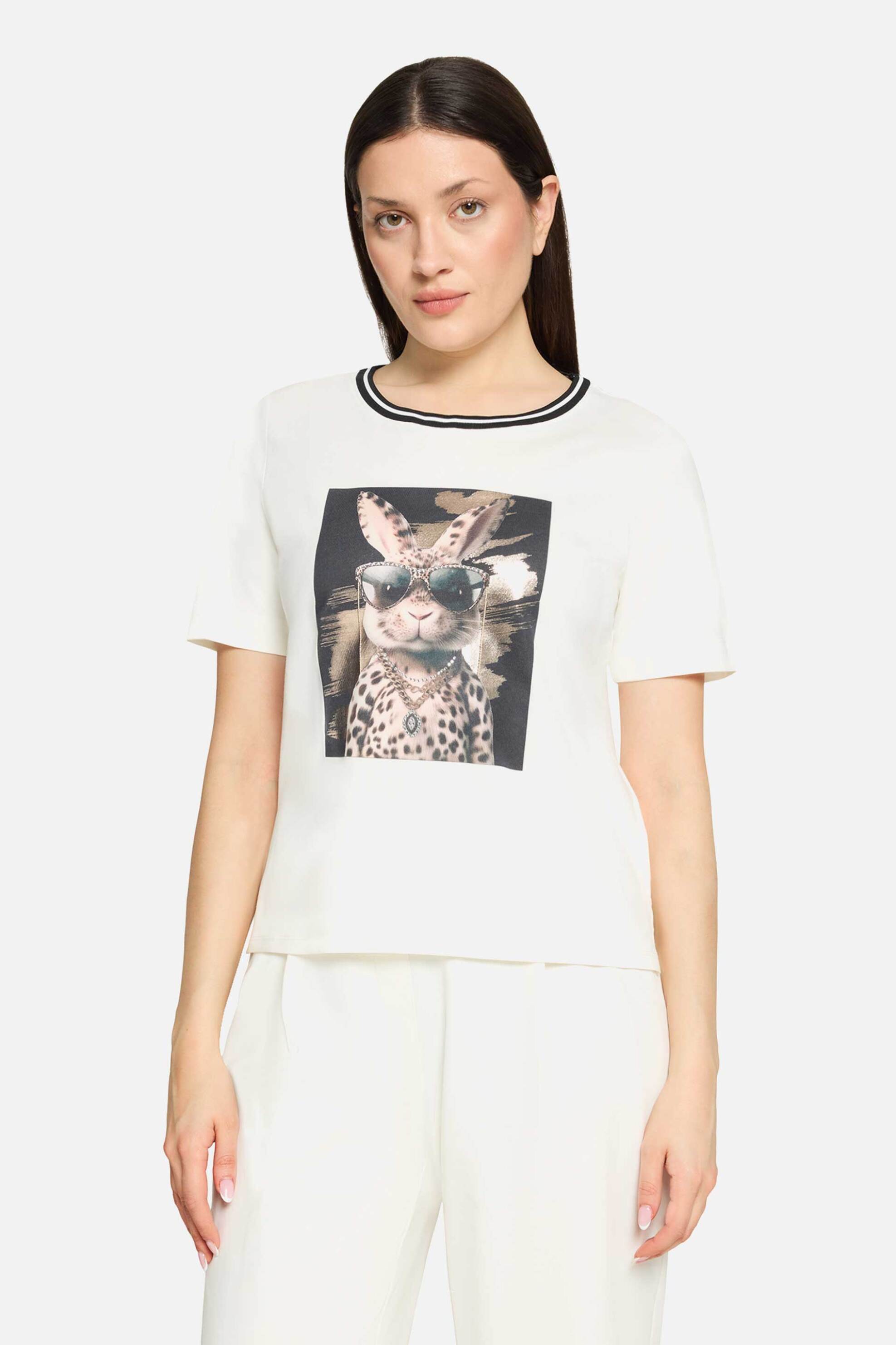 So Cosy γυναικείο T-shirt με print - 2436/8090 Εκρού - SO COSY - 