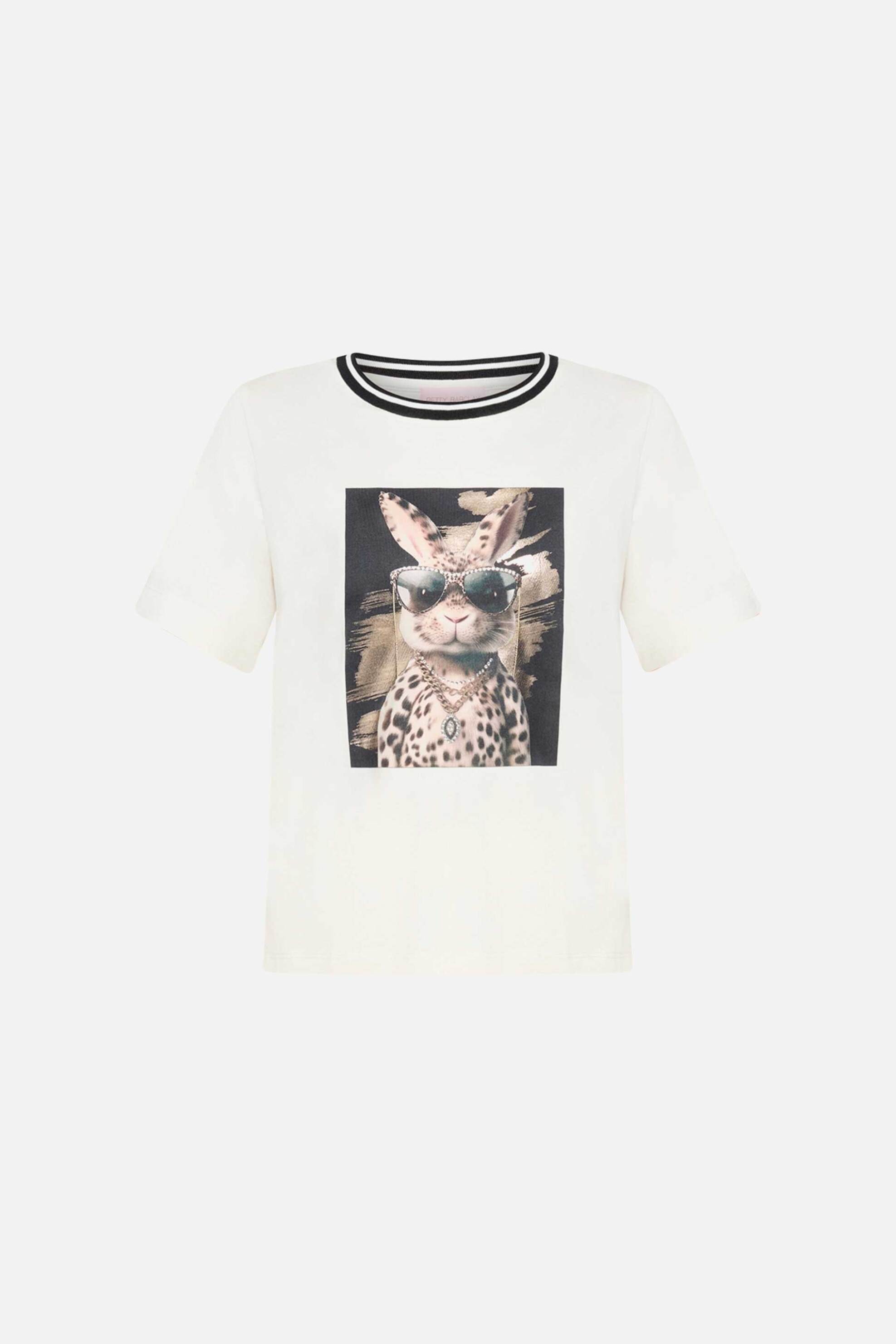 So Cosy γυναικείο T-shirt με print - 2436/8090 Εκρού φωτογραφία
