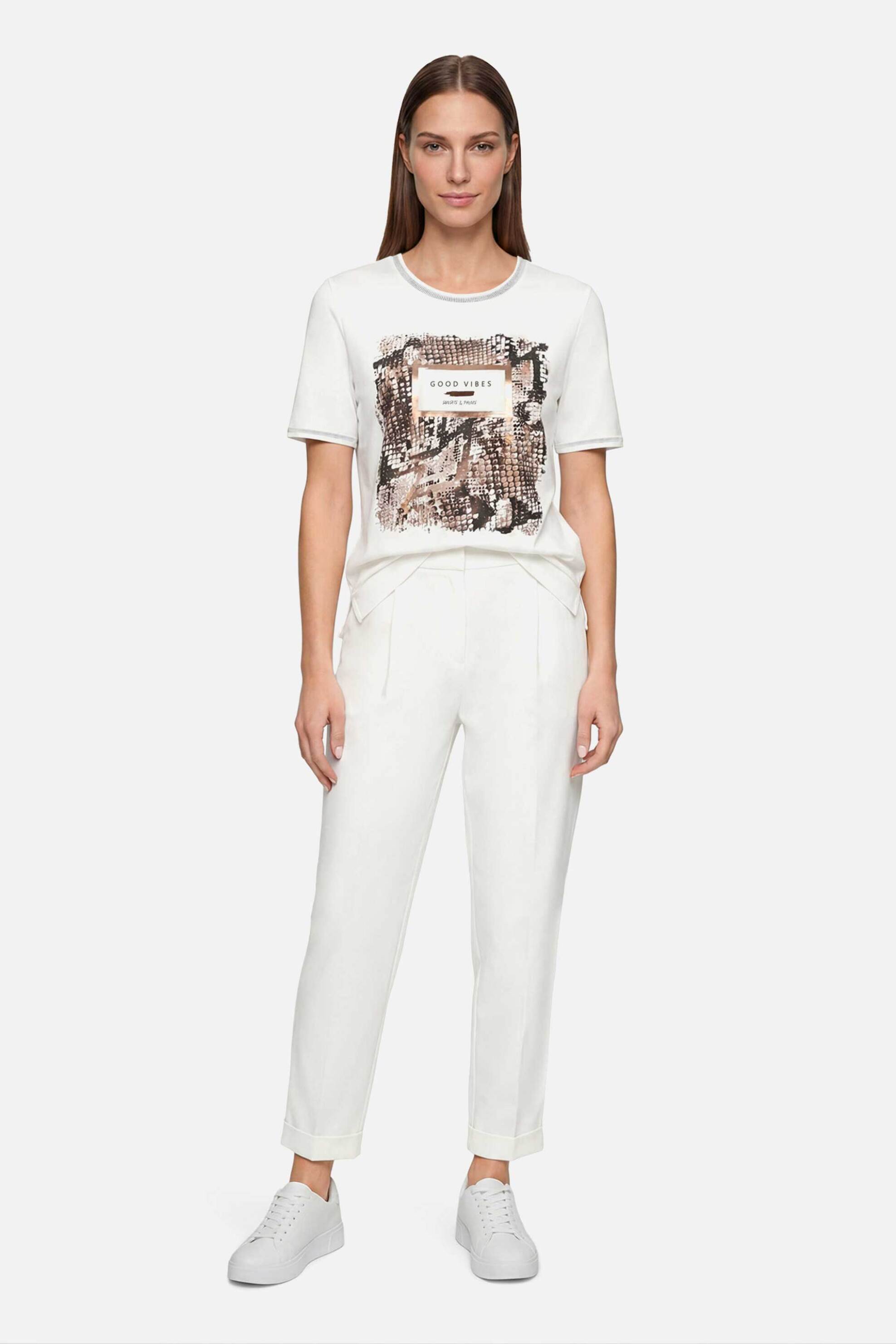 So Cosy γυναικείο T-shirt με print - 2438/8081 Εκρού φωτογραφία