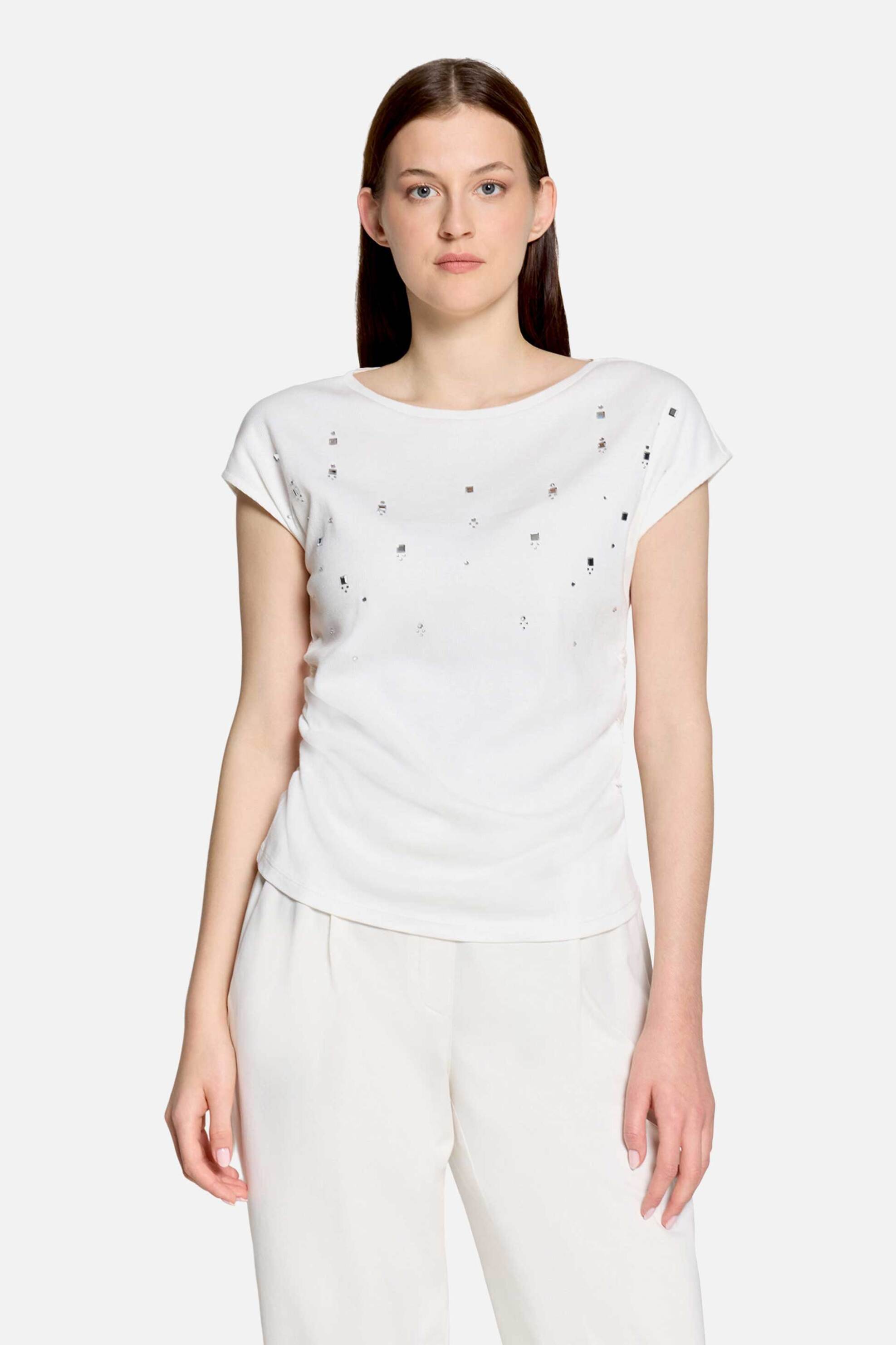 So Cosy γυναικεία μπλούζα με στρας - 2468/8139 Λευκό - SO COSY - 