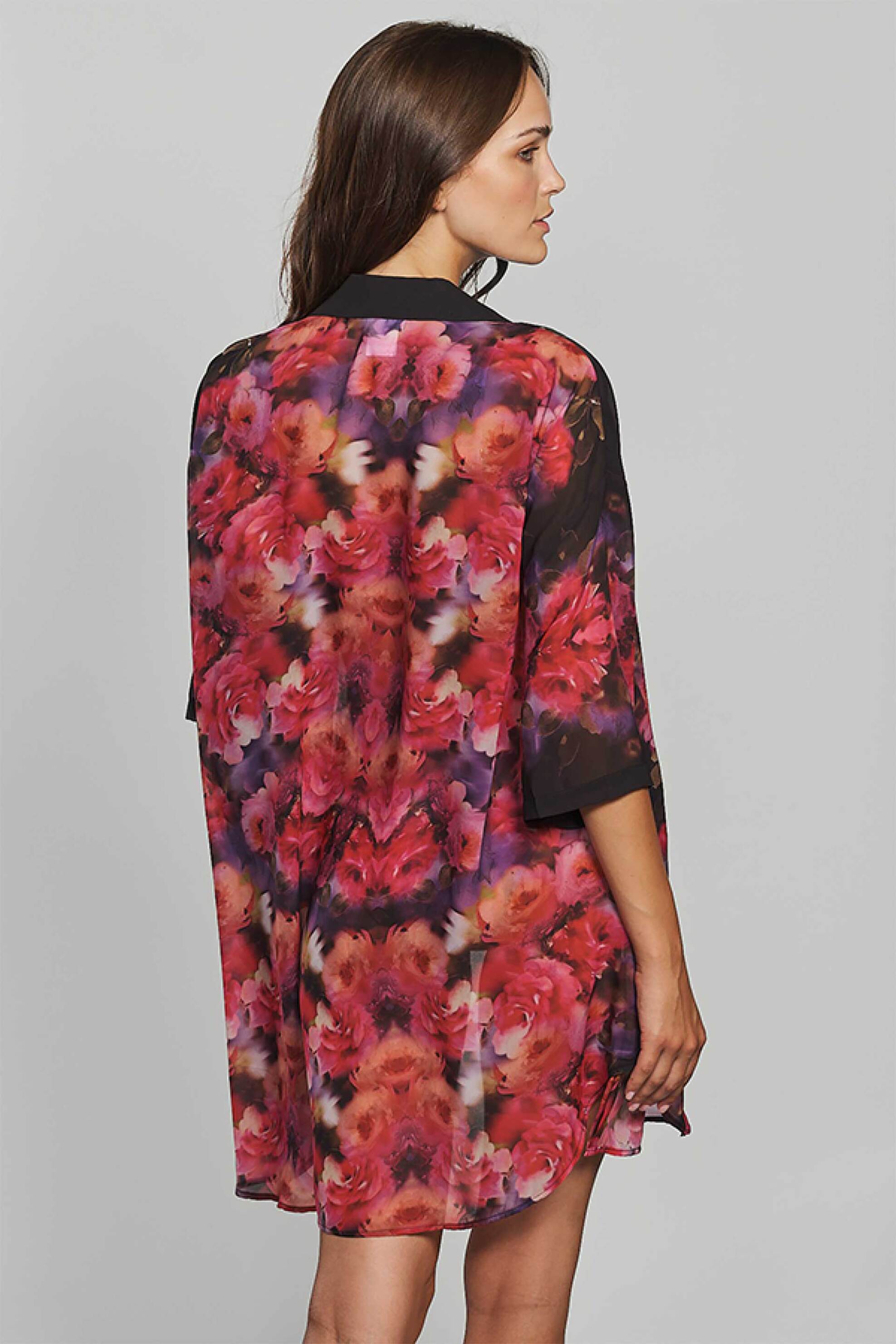 Crool γυναικεία πουκαμίσα με all-over print - 26C3-B05-3913 Κόκκινο φωτογραφία