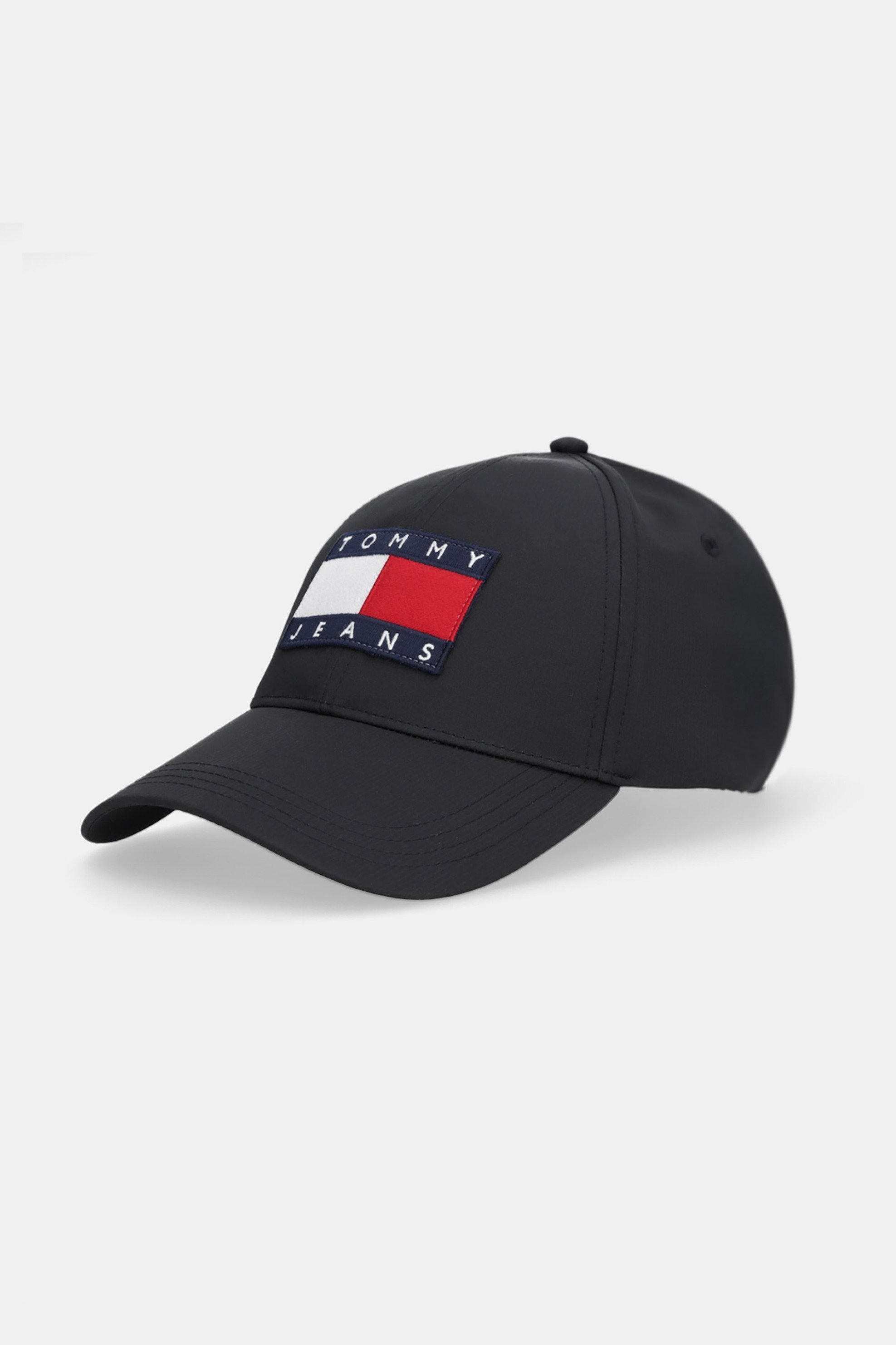 Tommy Jeans ανδρικό καπέλο jockey με κεντημένο λογότυπο - AM0AM13851 Μαύρο