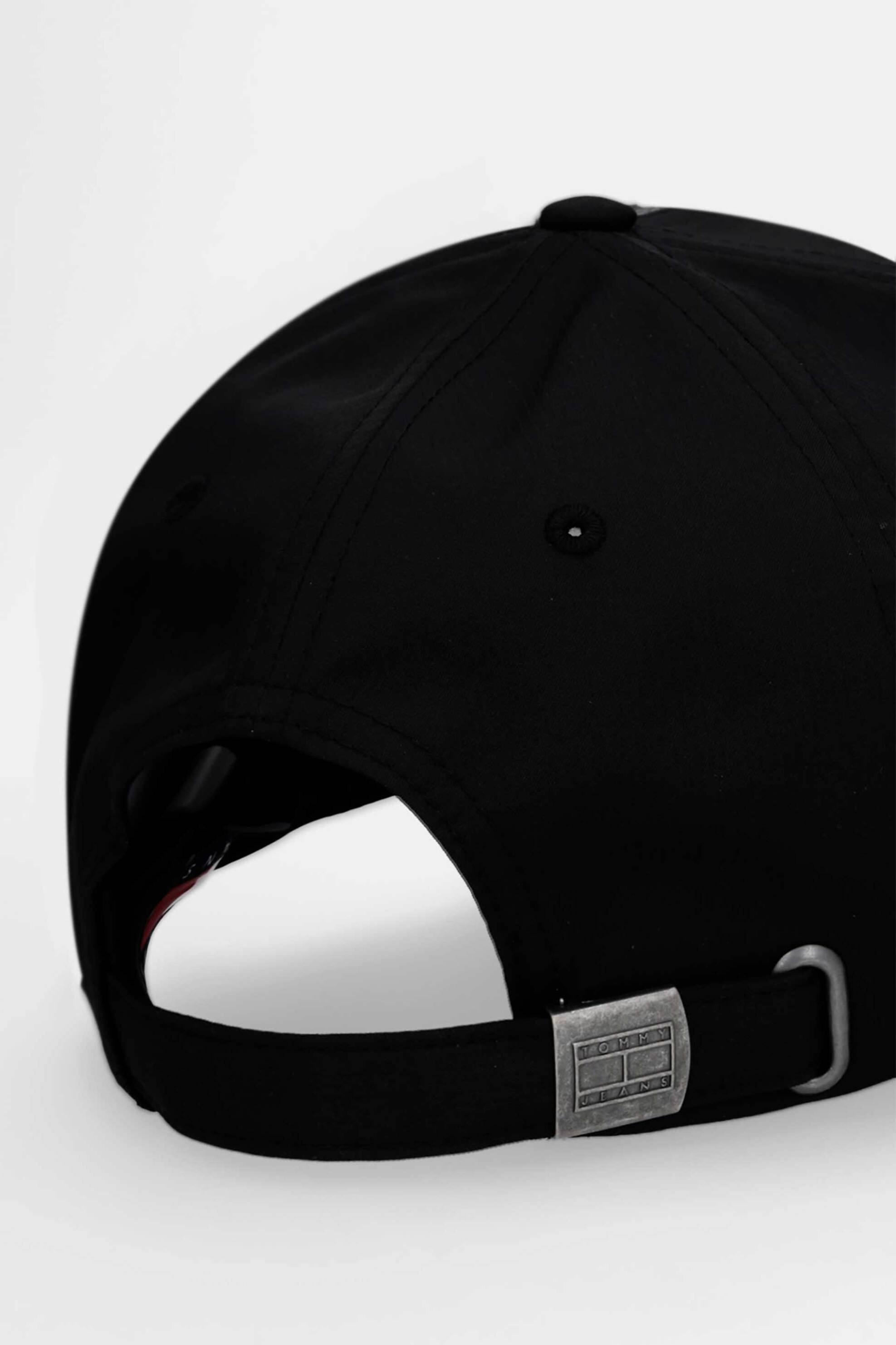 Tommy Jeans Ανδρικό Καπέλο Jockey με Κεντημένο Λογότυπο - Am0Am13851 Μαύρο