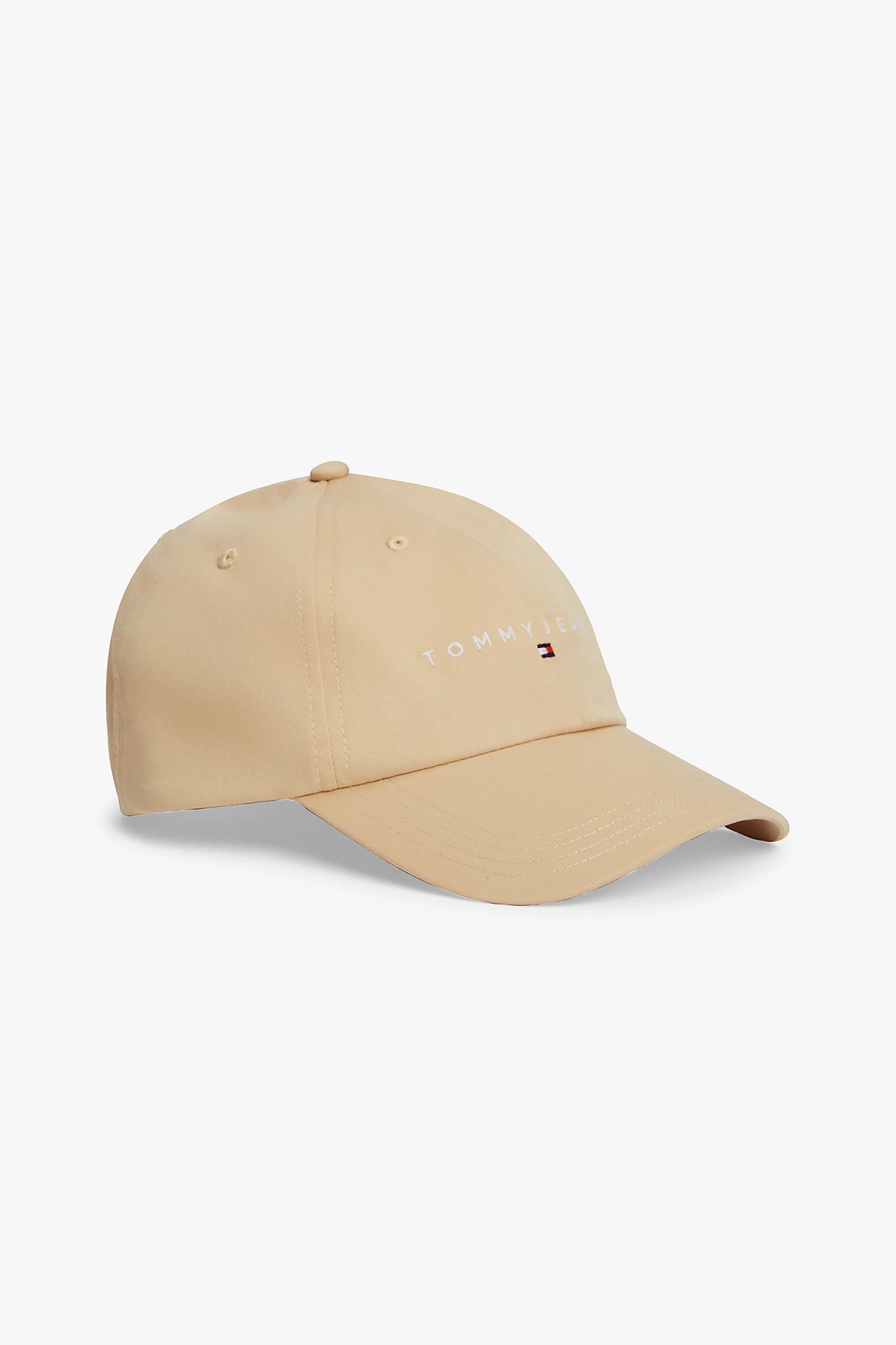 Tommy Jeans ανδρικό καπέλο jockey με κεντημένο monogram - AM0AM14198 Μπεζ