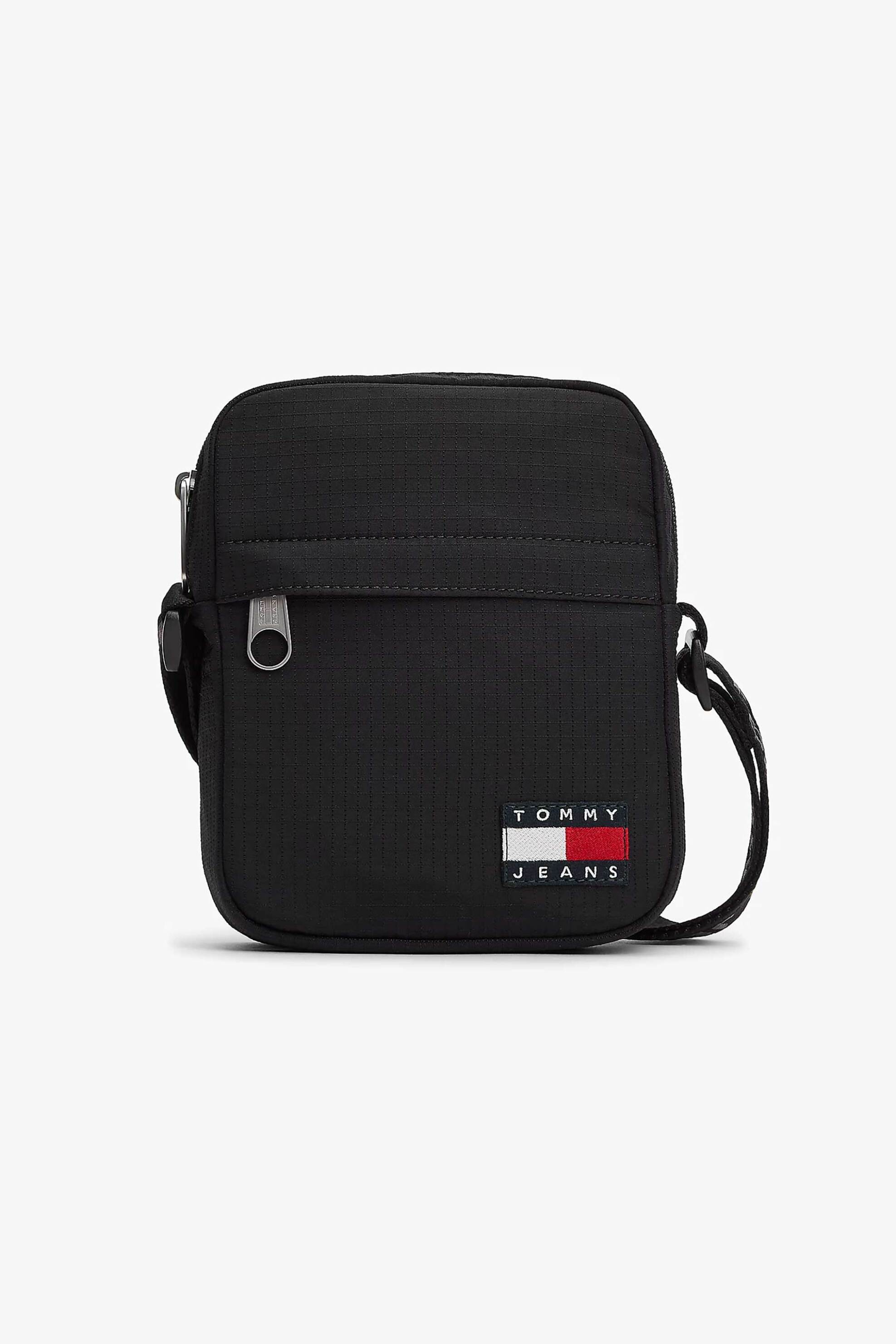 Tommy Jeans ανδρικό τσαντάκι crossbody με λογότυπο - AM0AM14211 Μαύρο