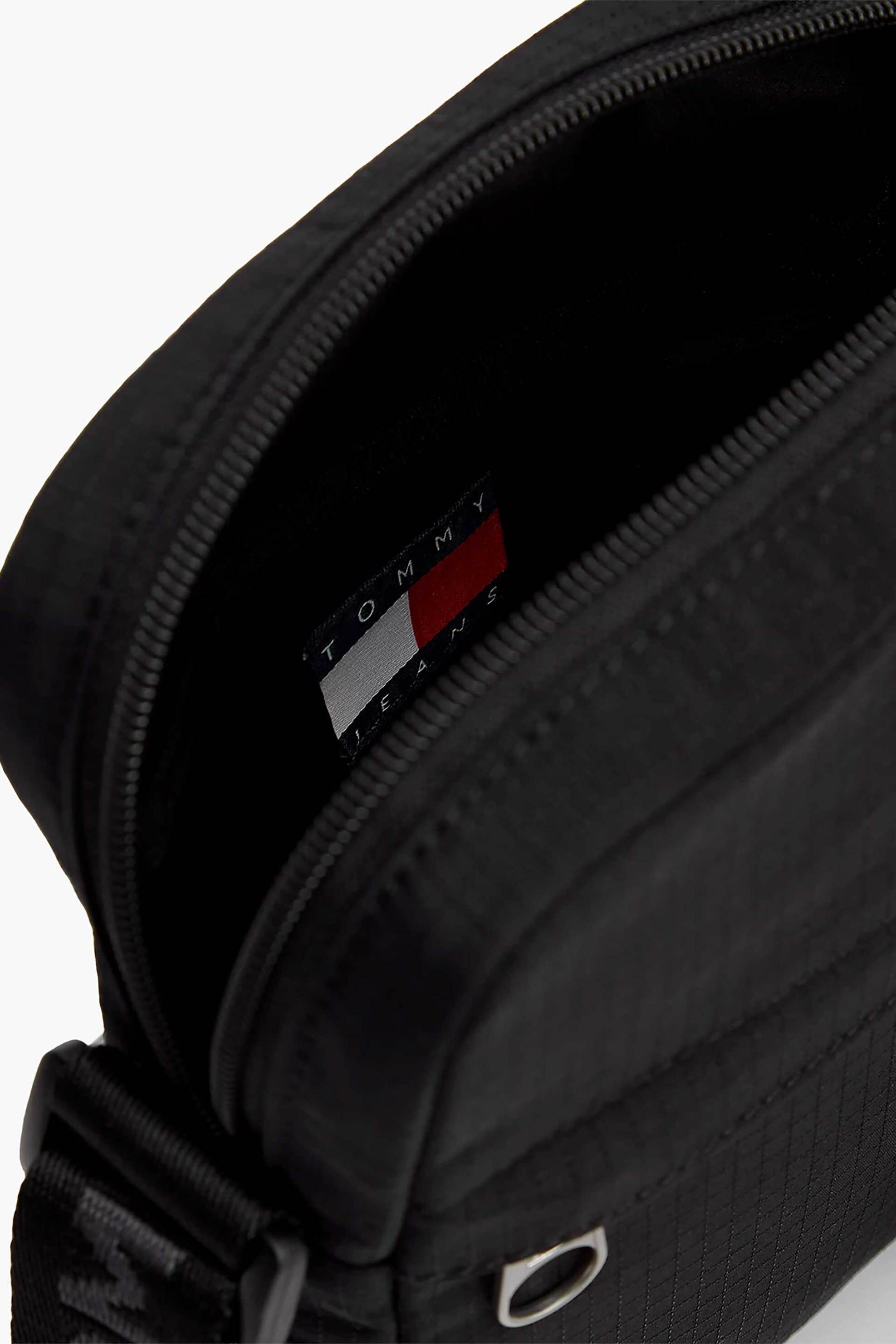 Tommy Jeans Ανδρικό Τσαντάκι Crossbody με Λογότυπο - Am0Am14211 Μαύρο