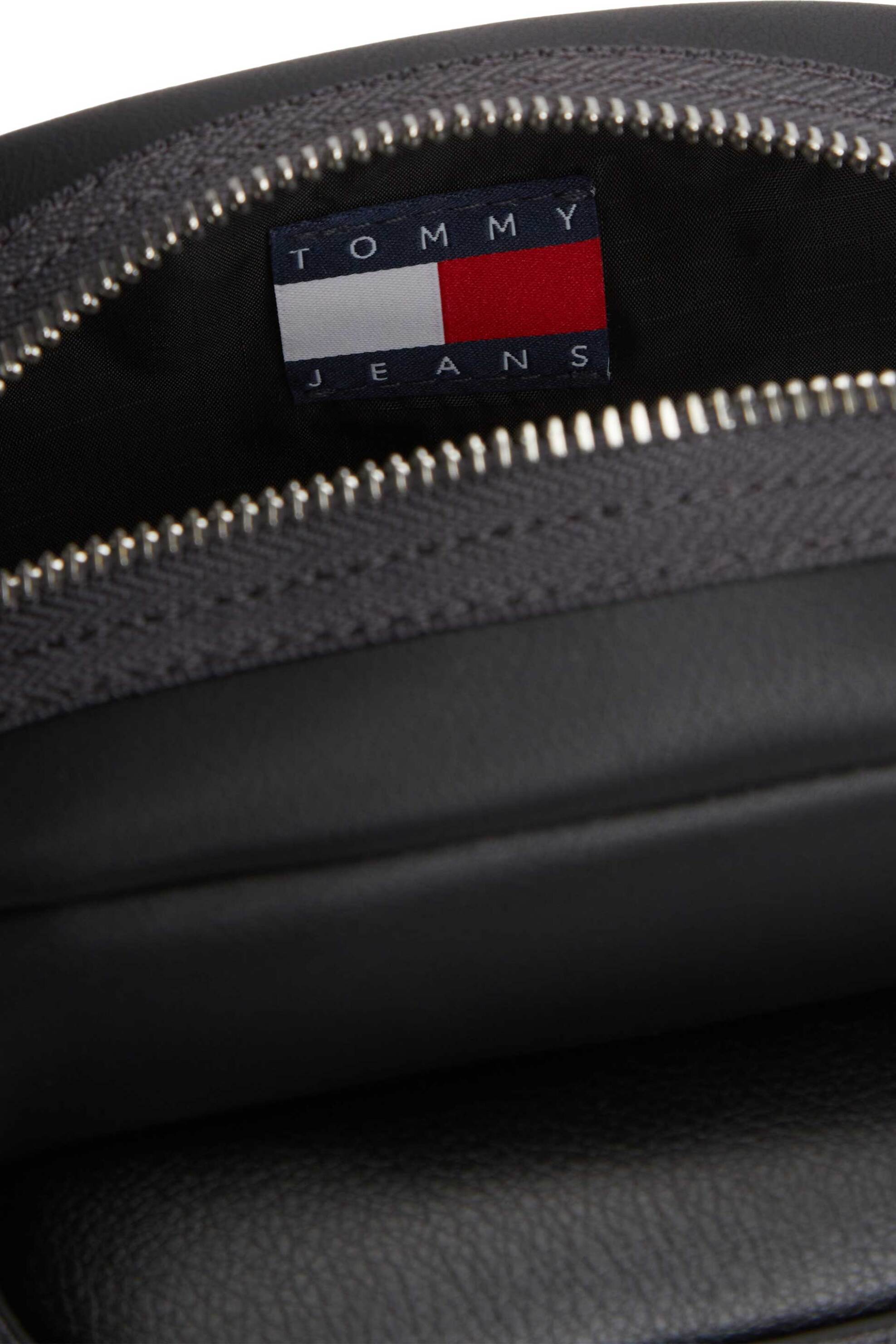 Tommy Jeans Ανδρικό Τσαντάκι Crossbody με Λογότυπο - Am0Am14334 Μαύρο