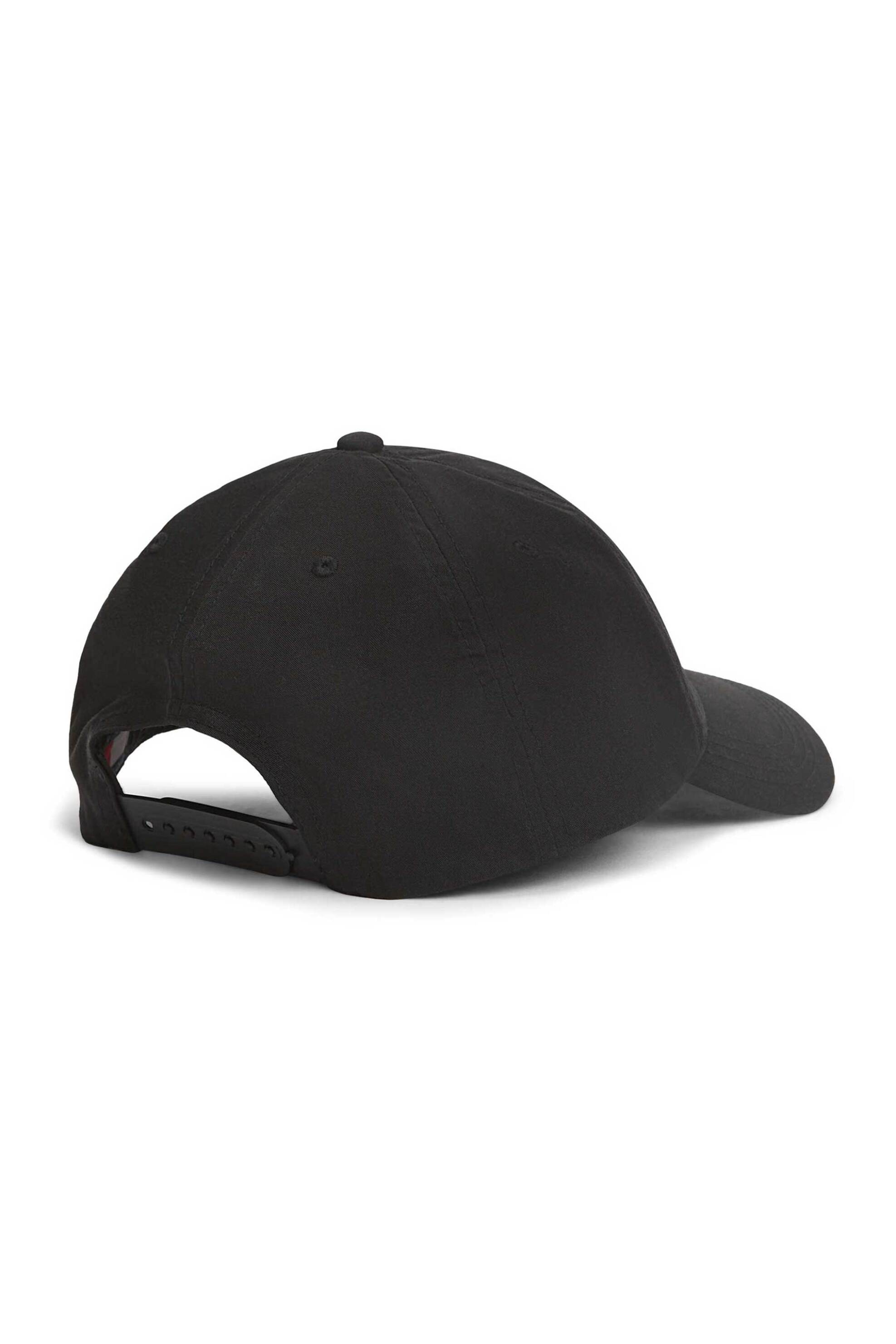 Tommy Jeans Ανδρικό Καπέλο Jockey με Λογότυπο - Am0Am14455 Μαύρο