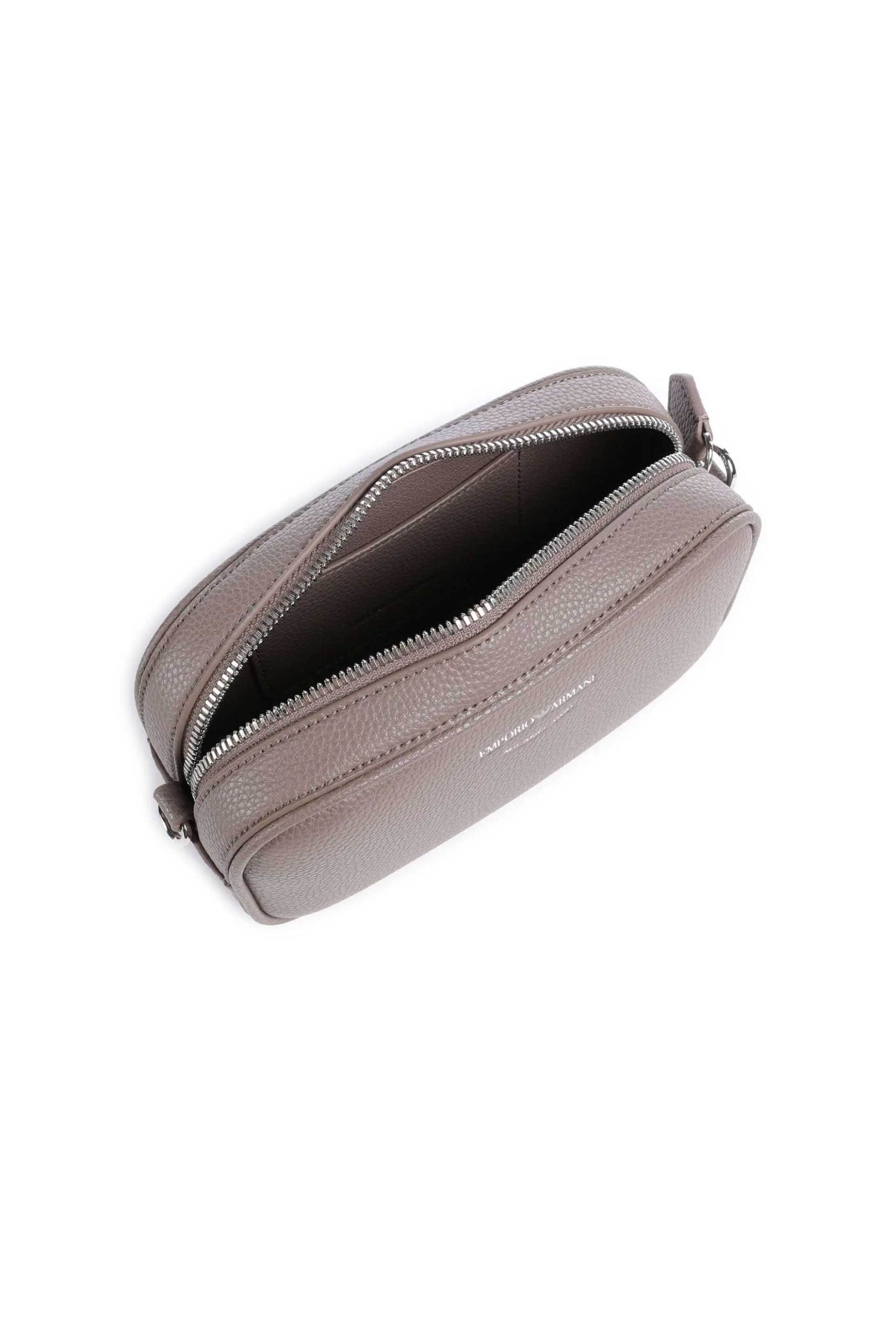 Emporio Armani Γυναικεία Τσάντα Crossbody με Λογότυπο Lilly - Ew000537Af12036 Taupe