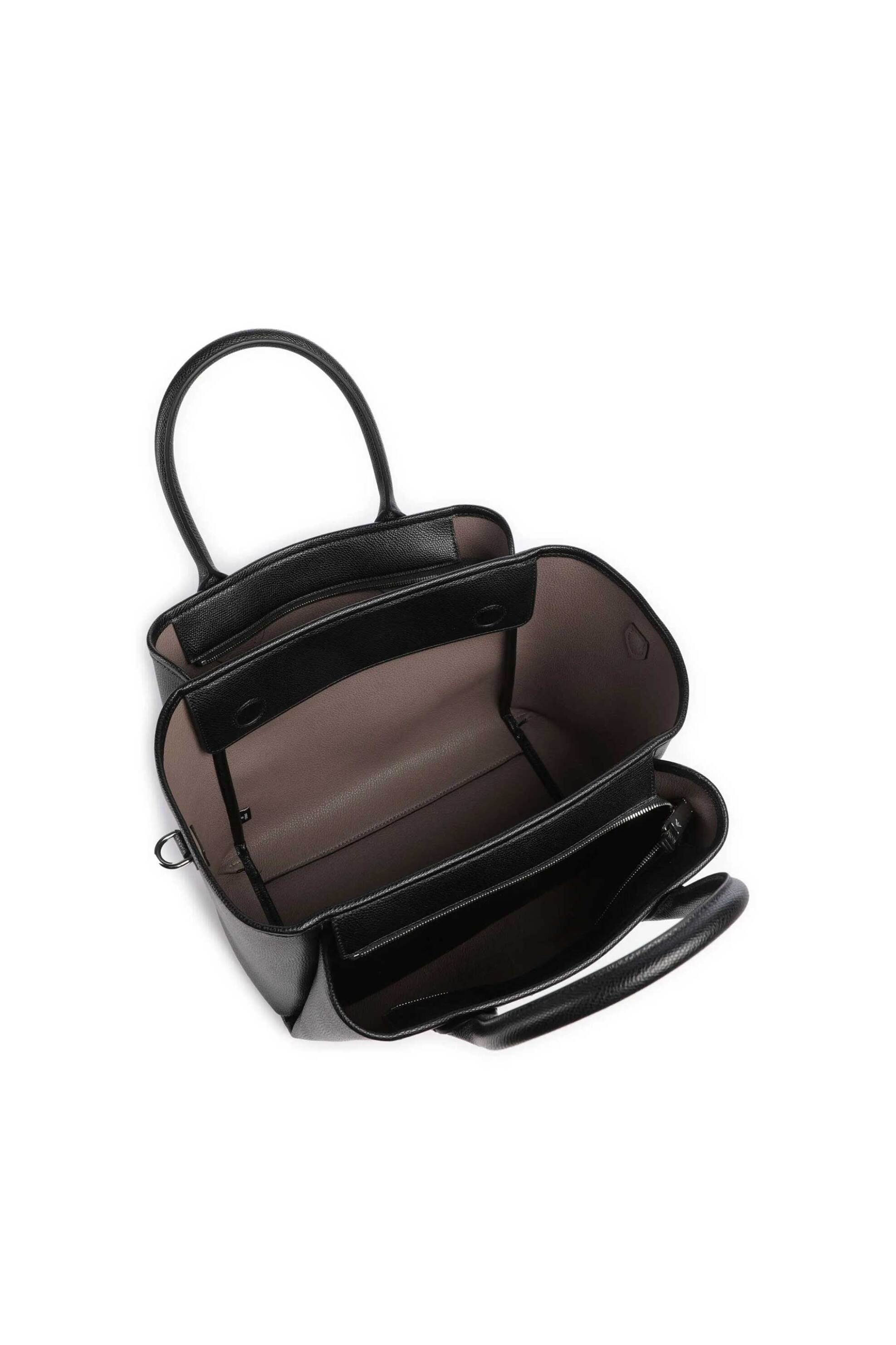 Emporio Armani Γυναικεία Τσάντα Χειρός με Λογότυπο - Ew002329Af17799 Μαύρο