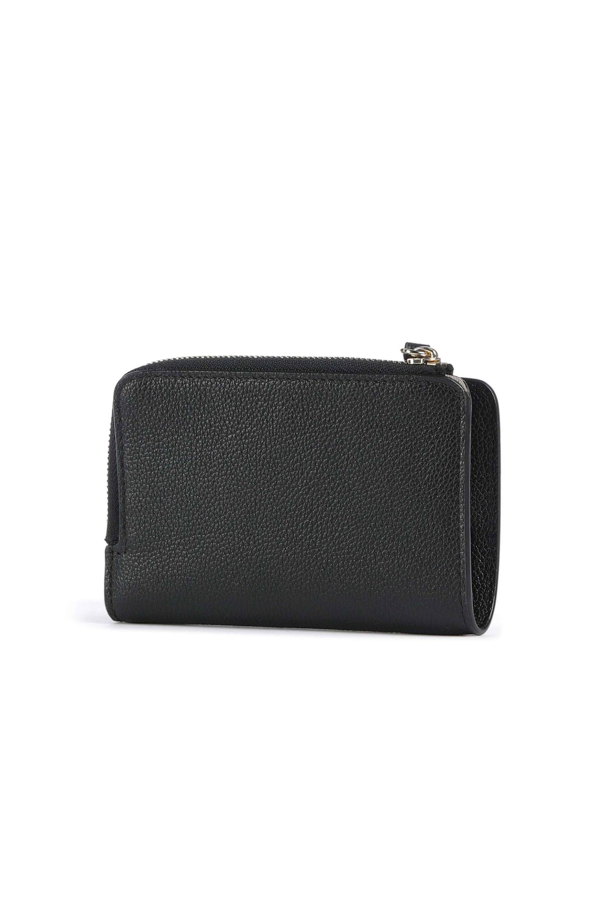 EMPORIO ARMANI Emporio Armani γυναικείο δερμάτινο πορτοφόλι με λογότυπο - EW000369AF19568 Μαύρο - 3