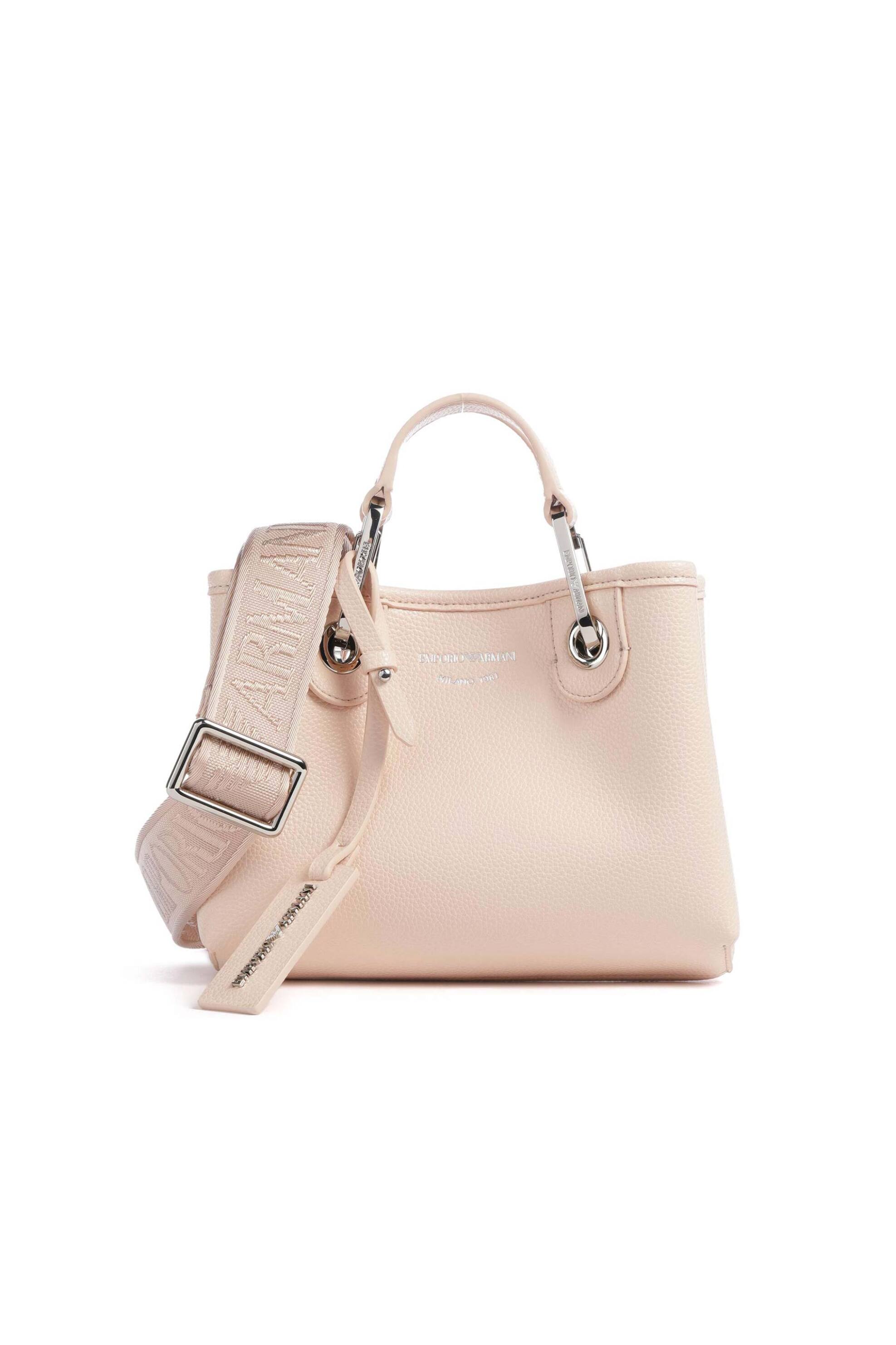 Emporio Armani γυναικεία τσάντα χειρός με λογότυπο (XS) - EW000382AF12036 Μπεζ