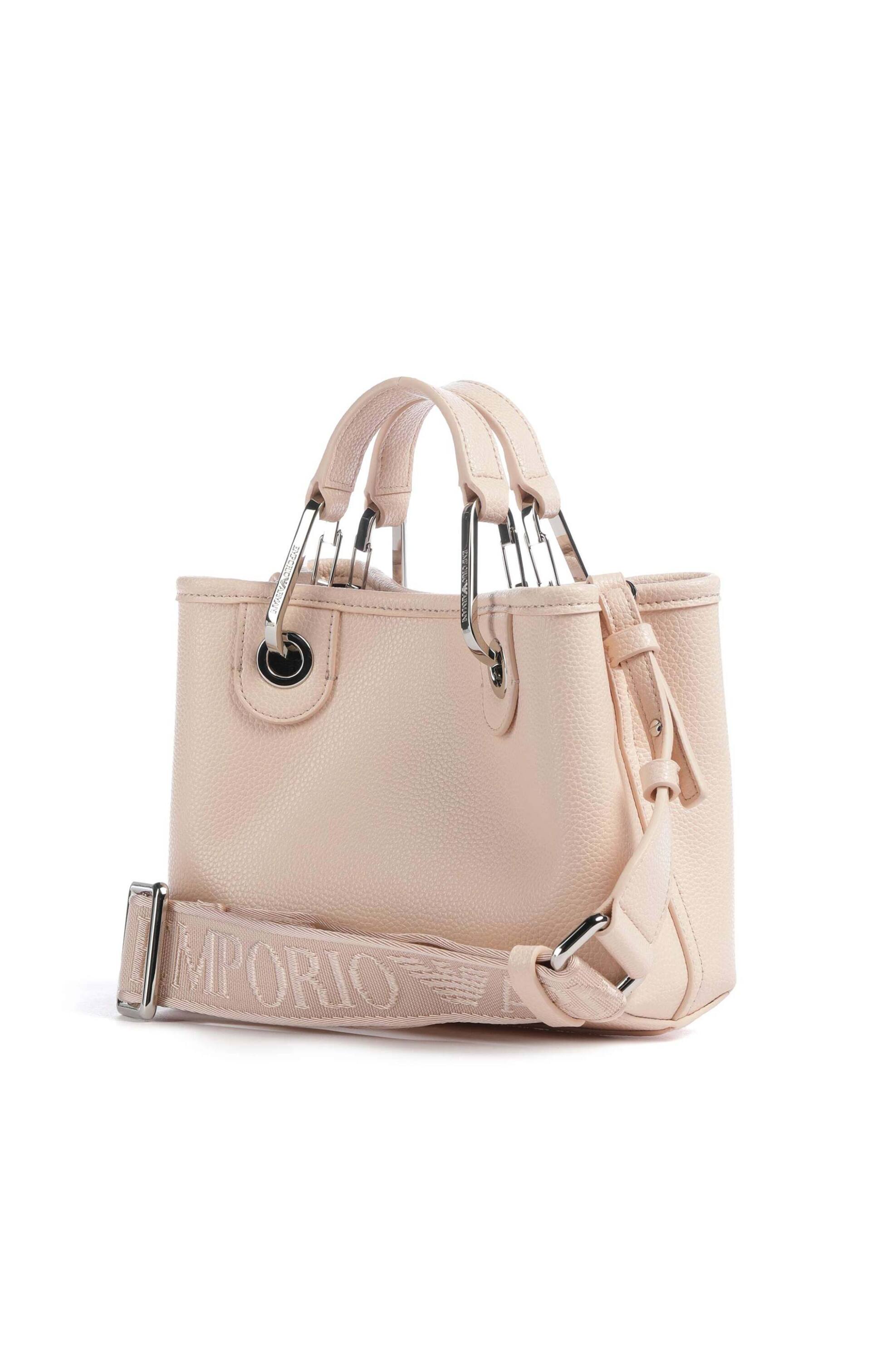 EMPORIO ARMANI Emporio Armani γυναικεία τσάντα χειρός με λογότυπο (XS) - EW000382AF12036 Μπεζ - 2