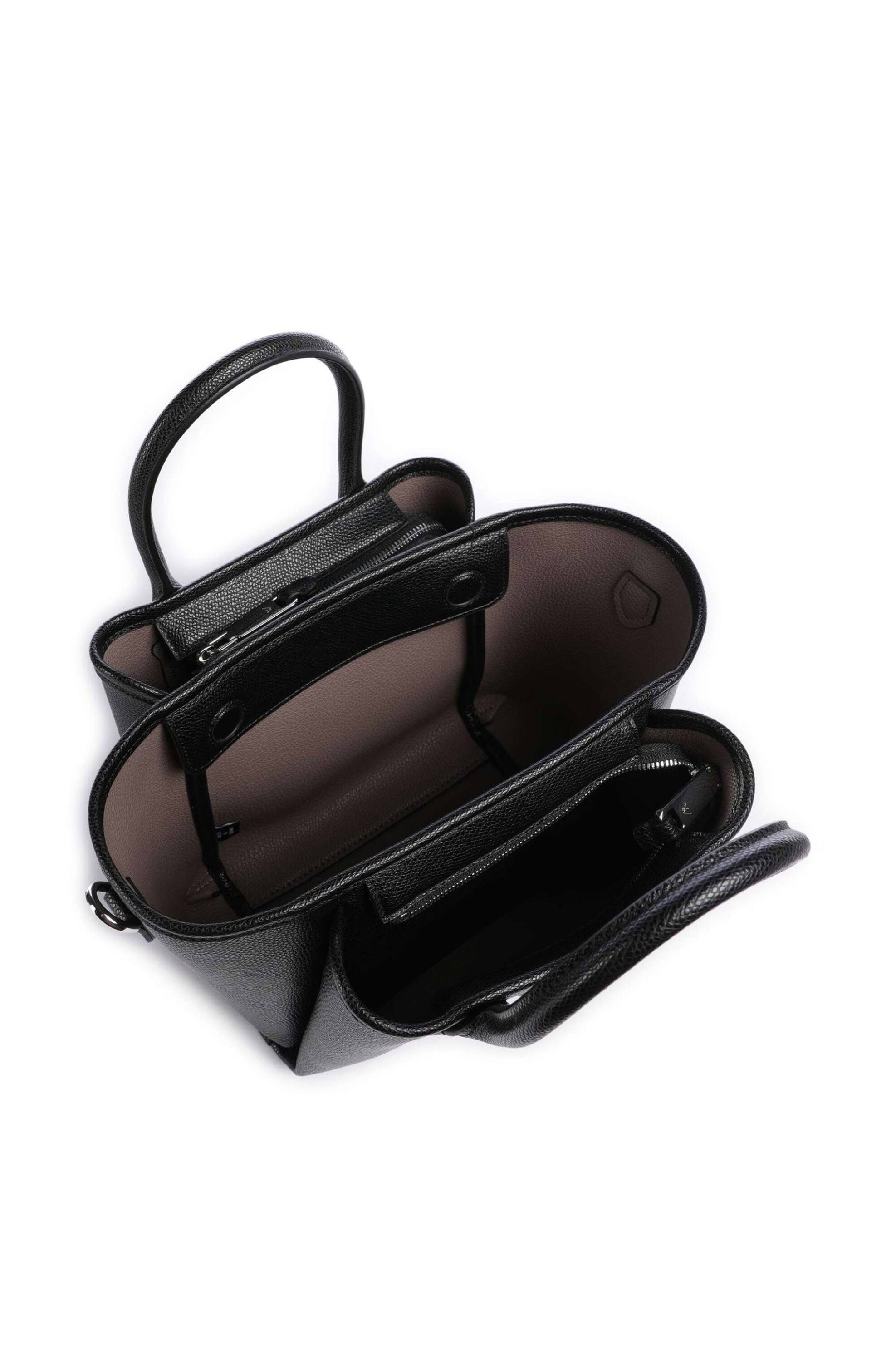 Emporio Armani Γυναικεία Τσάντα Χειρός με Λογότυπο - Ew002328Af17799 Μαύρο
