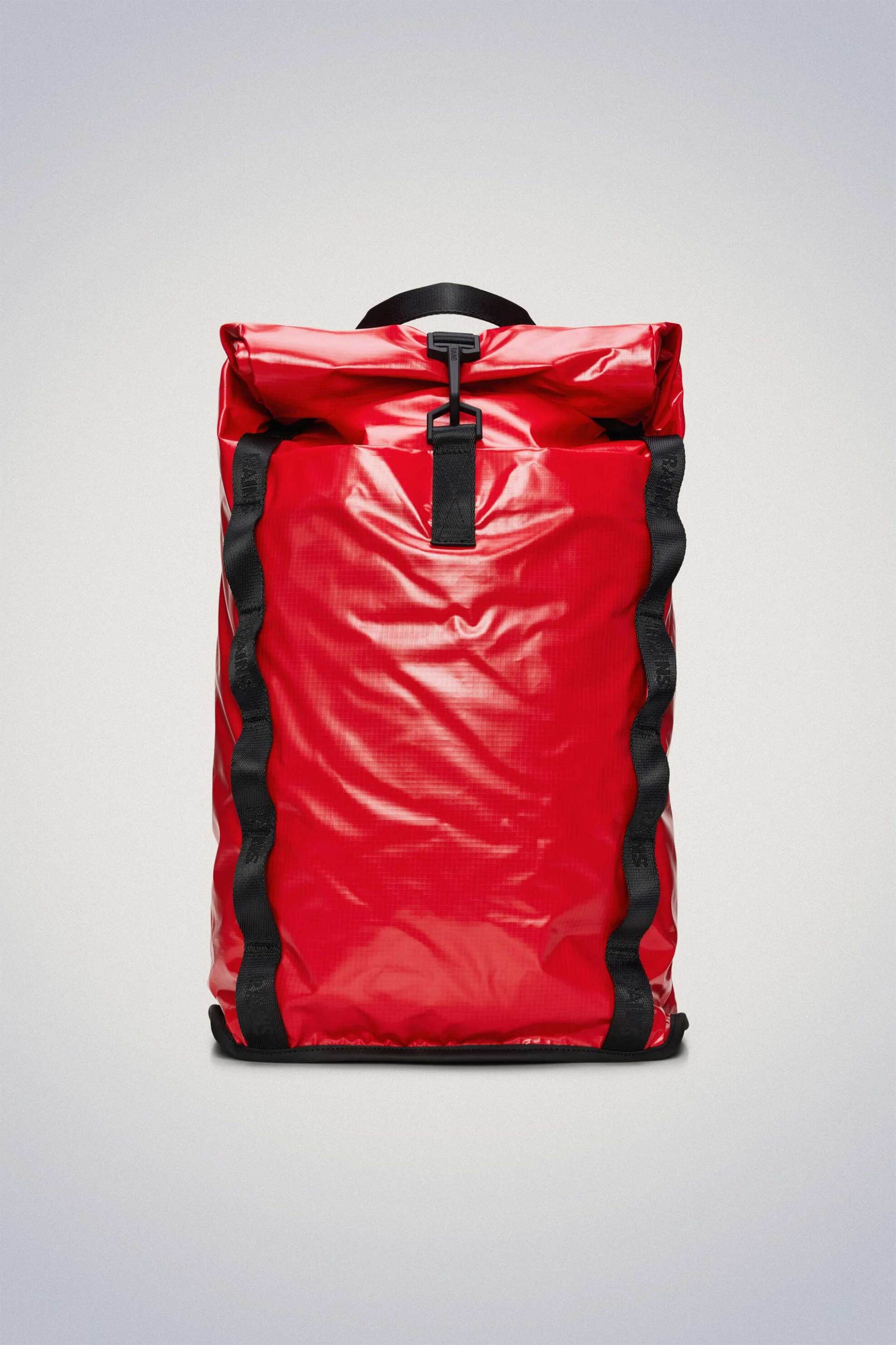 Ανδρική Μόδα > Ανδρικές Τσάντες > Ανδρικά Σακίδια & Backpacks Rains unisex αδιάβροχο backpack "Sibu Rolltop Rucksack" - RNSSS2414770 Κόκκινο