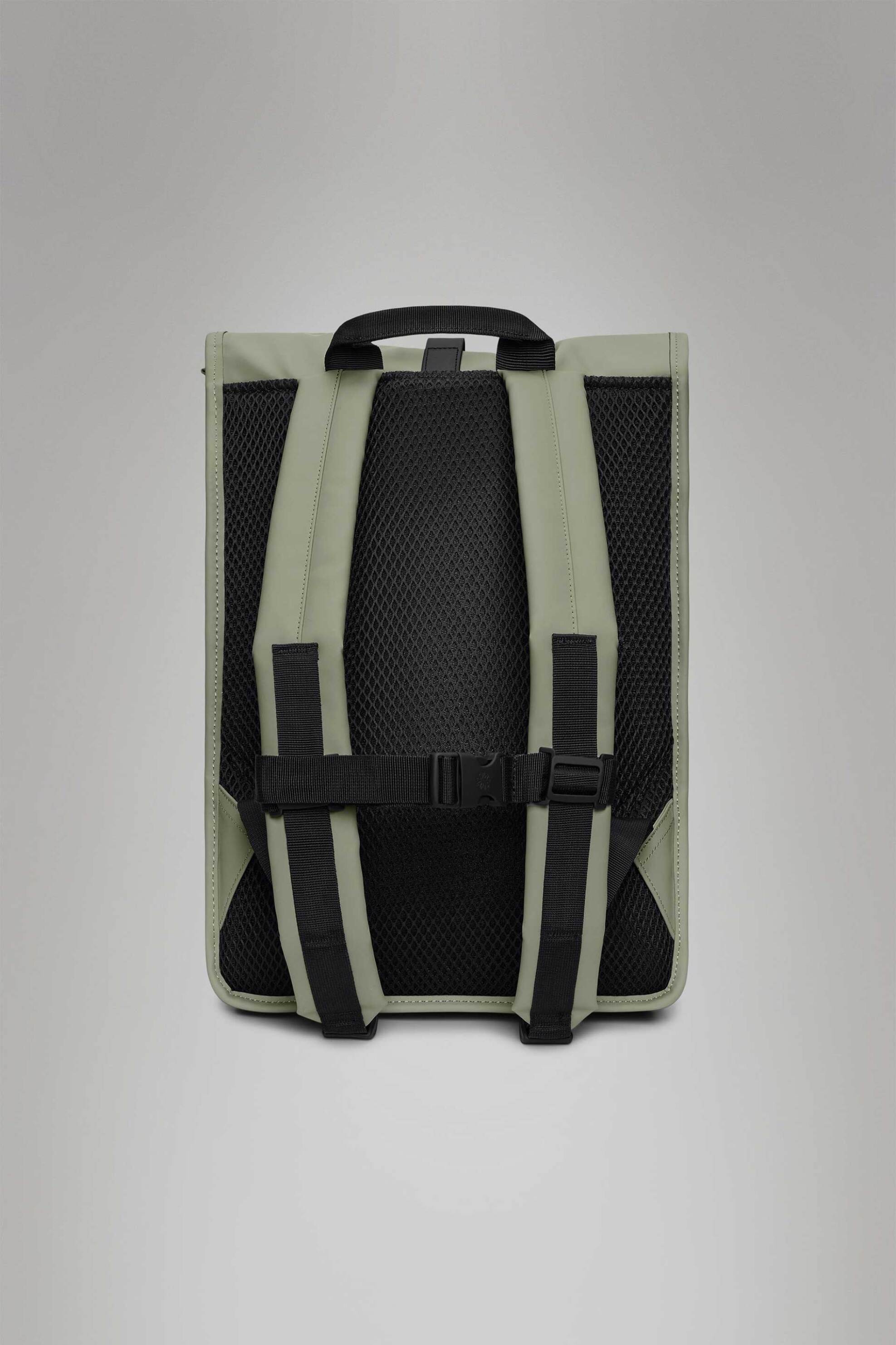 Rains unisex αδιάβροχο backpack "Rolltop Rucksack" - RNSS2513320 Βεραμάν φωτογραφία
