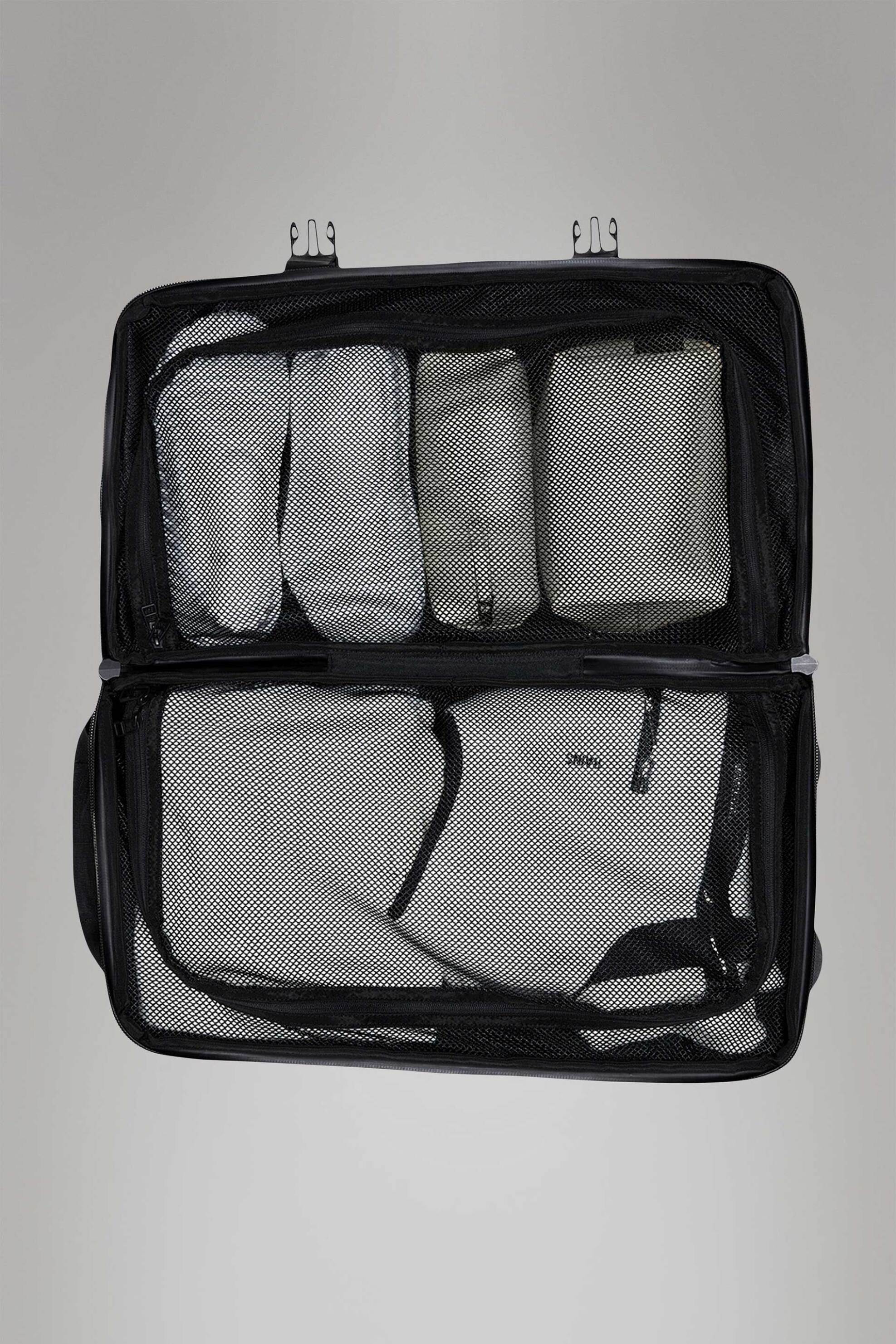 Rains unisex βαλίτσα τρόλεϊ "Texel Cabin Bag" - RNSS2513460 Μαύρο φωτογραφία