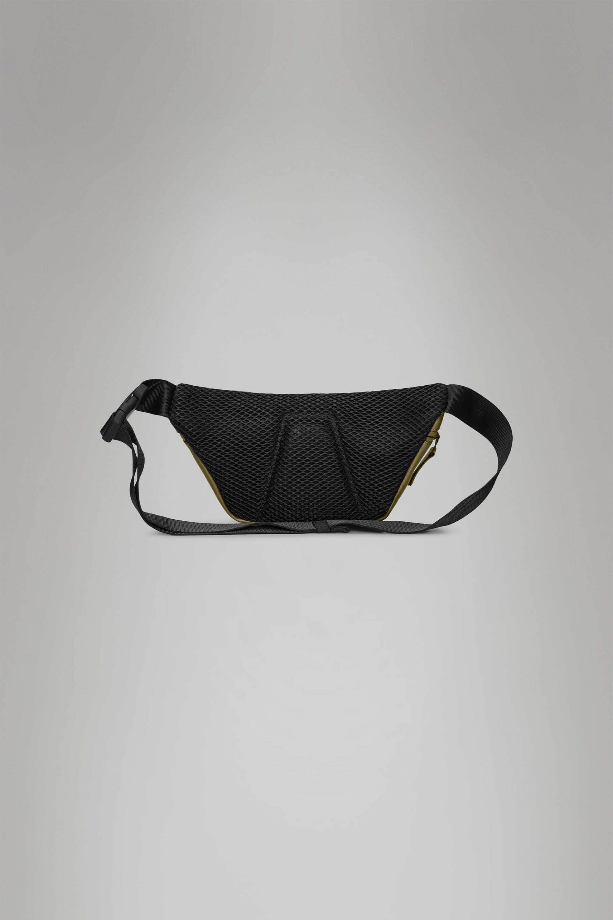 Rains unisex τσαντάκι μέσης μονόχρωμο "Bum Bag Mini" - RNSS2514730 Λαδί φωτογραφία