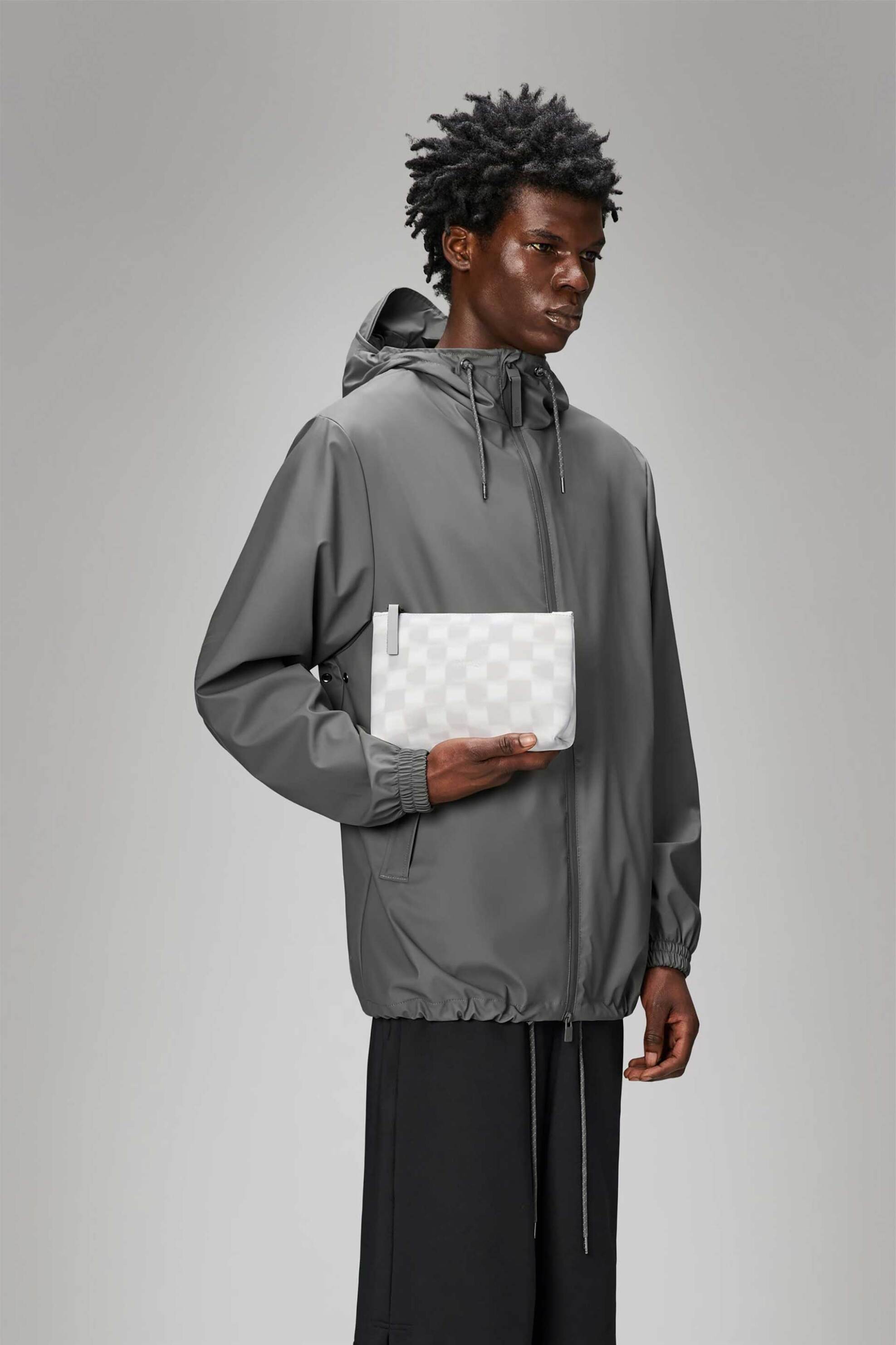 Rains unisex νεσεσέρ μονόχρωμο "Cosmetic" - RNSS2515600 Λευκό φωτογραφία