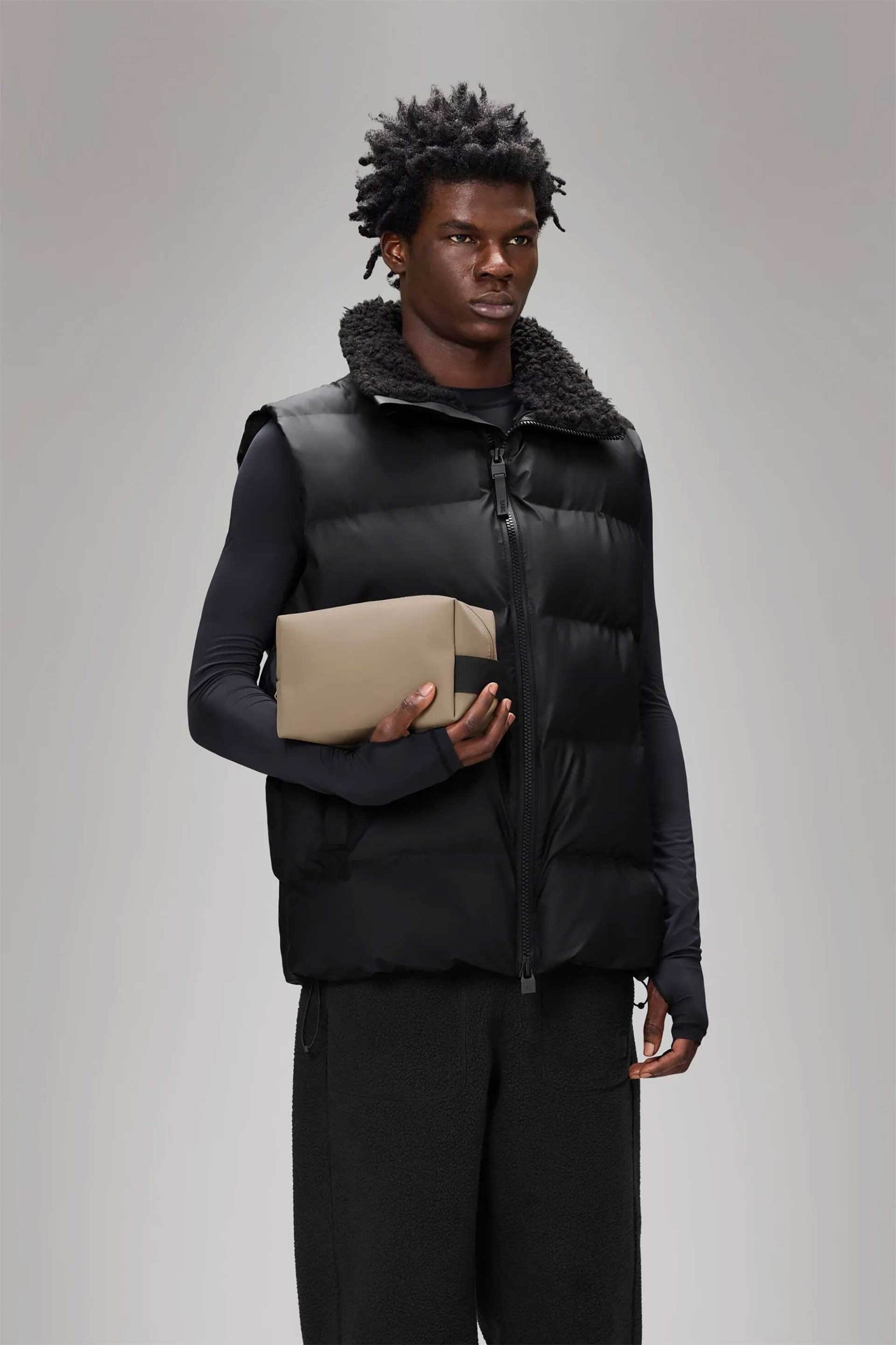 Rains unisex αδιάβροχο νεσεσέρ μονόχρωμο - R141/15580 Μπεζ φωτογραφία