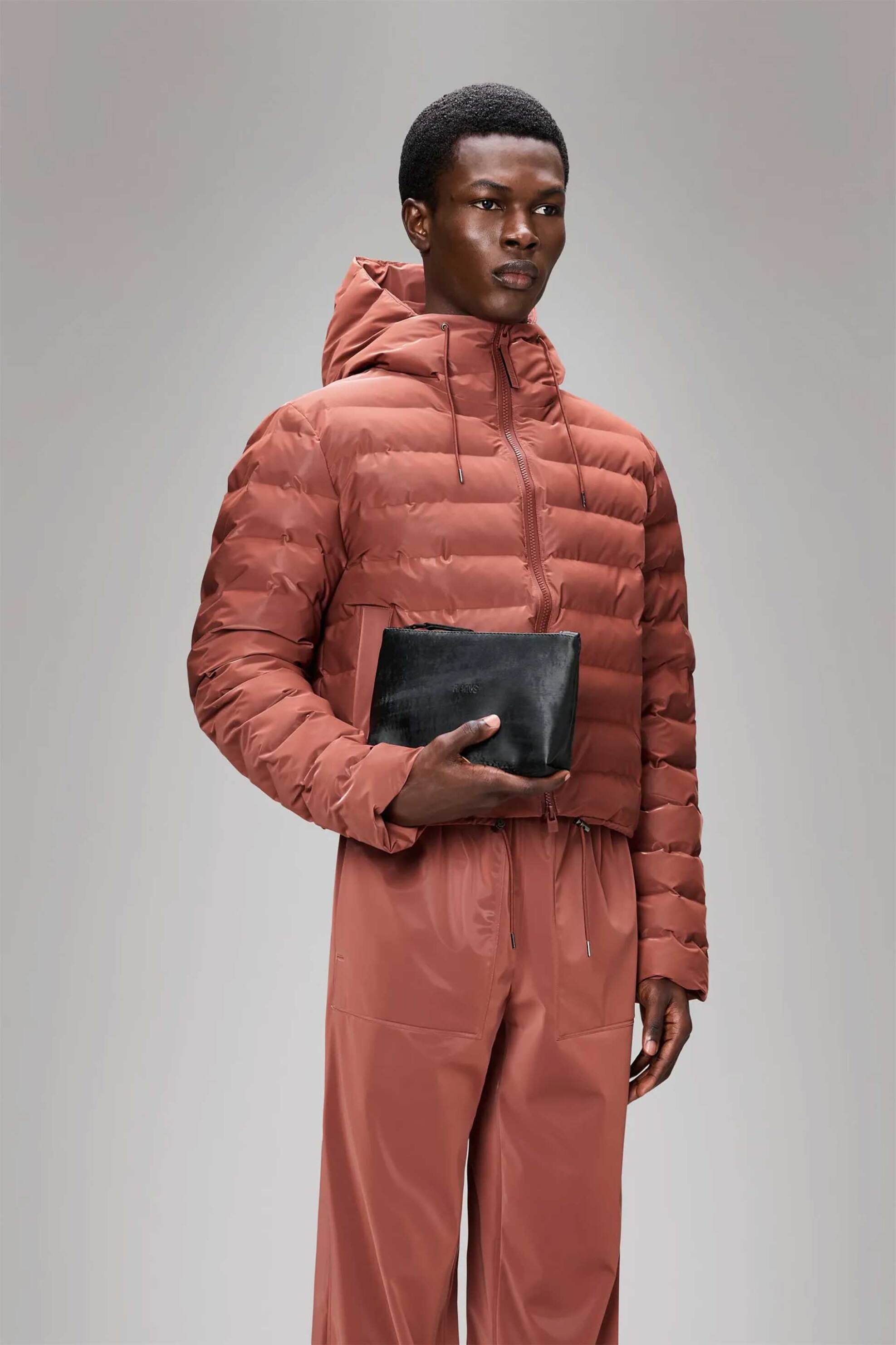 Rains unisex αδιάβροχο νεσεσέρ μονόχρωμο - R141/15600 Ανθρακί φωτογραφία