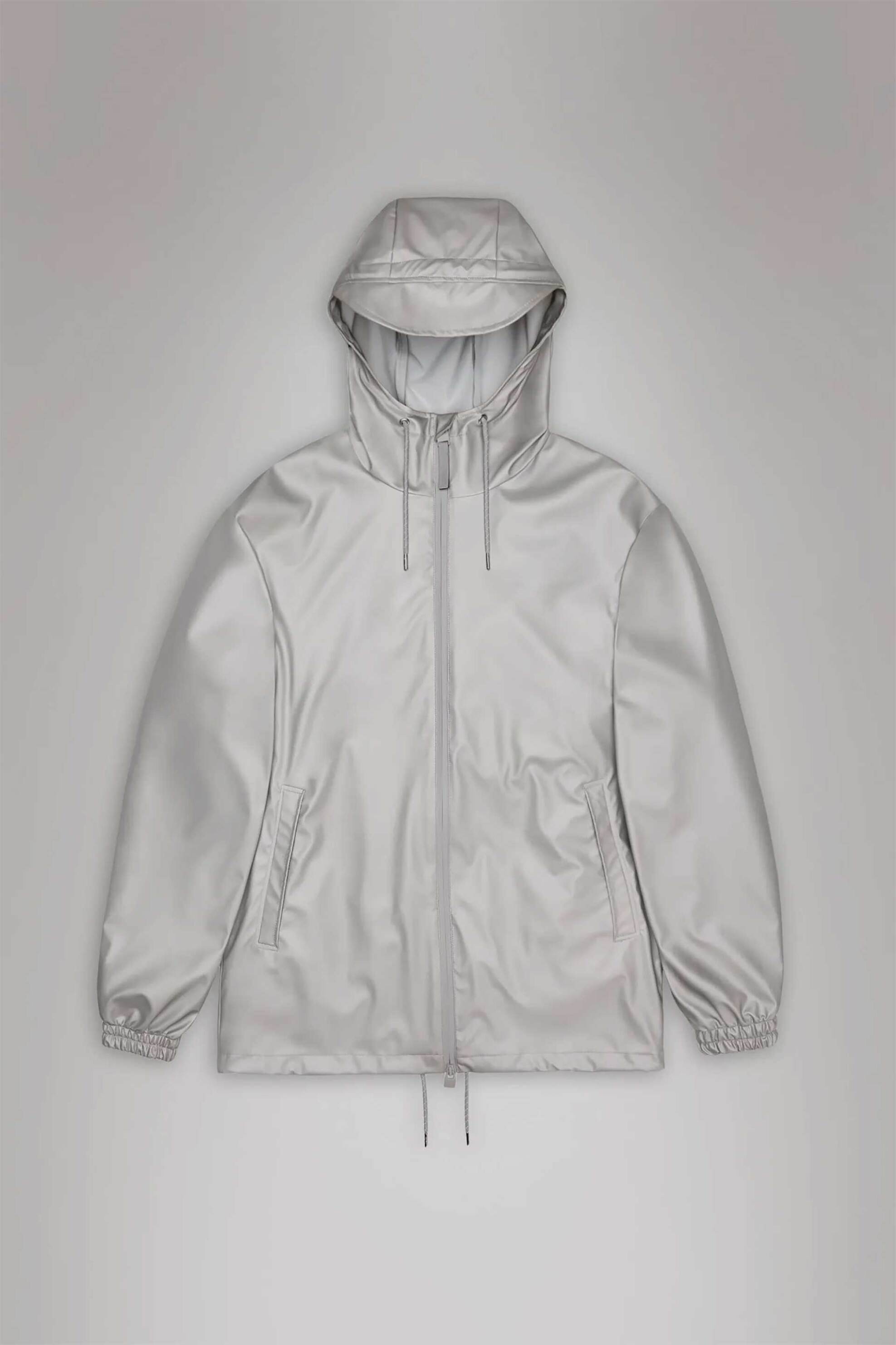 Rains unisex αδιάβροχο jacket με κουκούλα - R141/18370 Λευκό