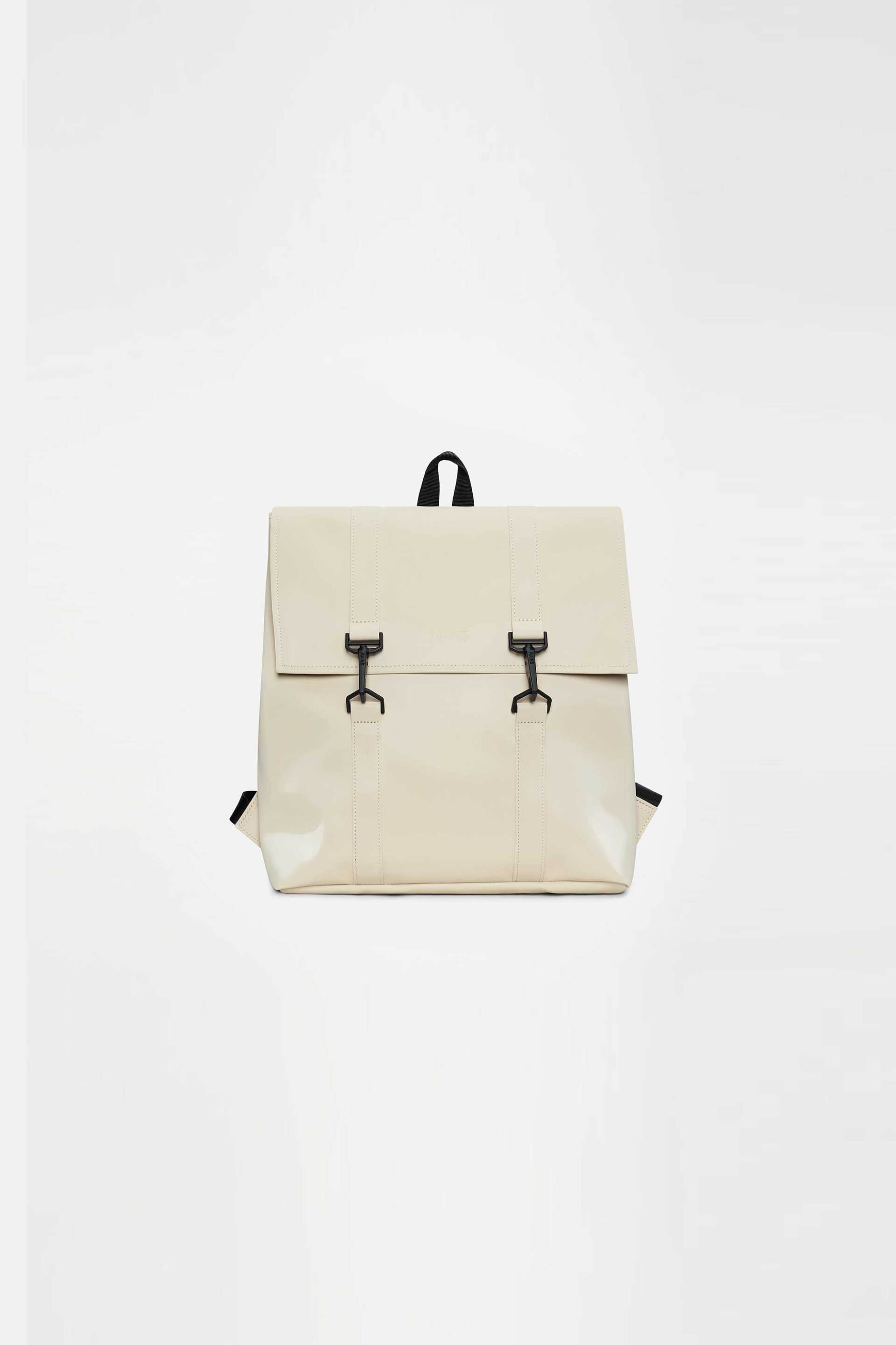 Rains unisex αδιάβροχο backpack "MSN Mini" - R142/13310 Εκρού
