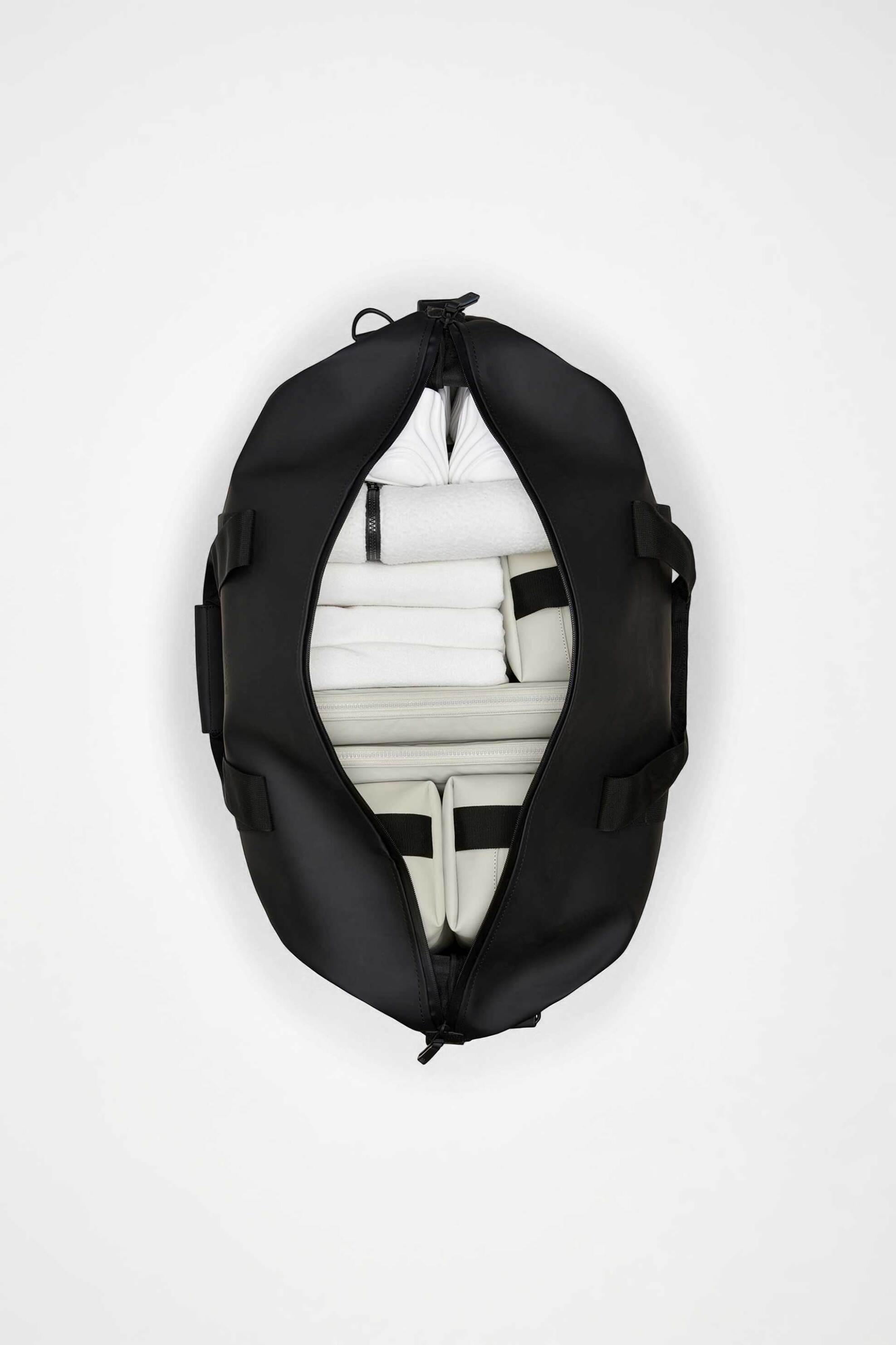 Rains unisex αδιάβροχο σακ βουαγιάζ "Hilo Weekend" - R142/14200 Μαύρο φωτογραφία