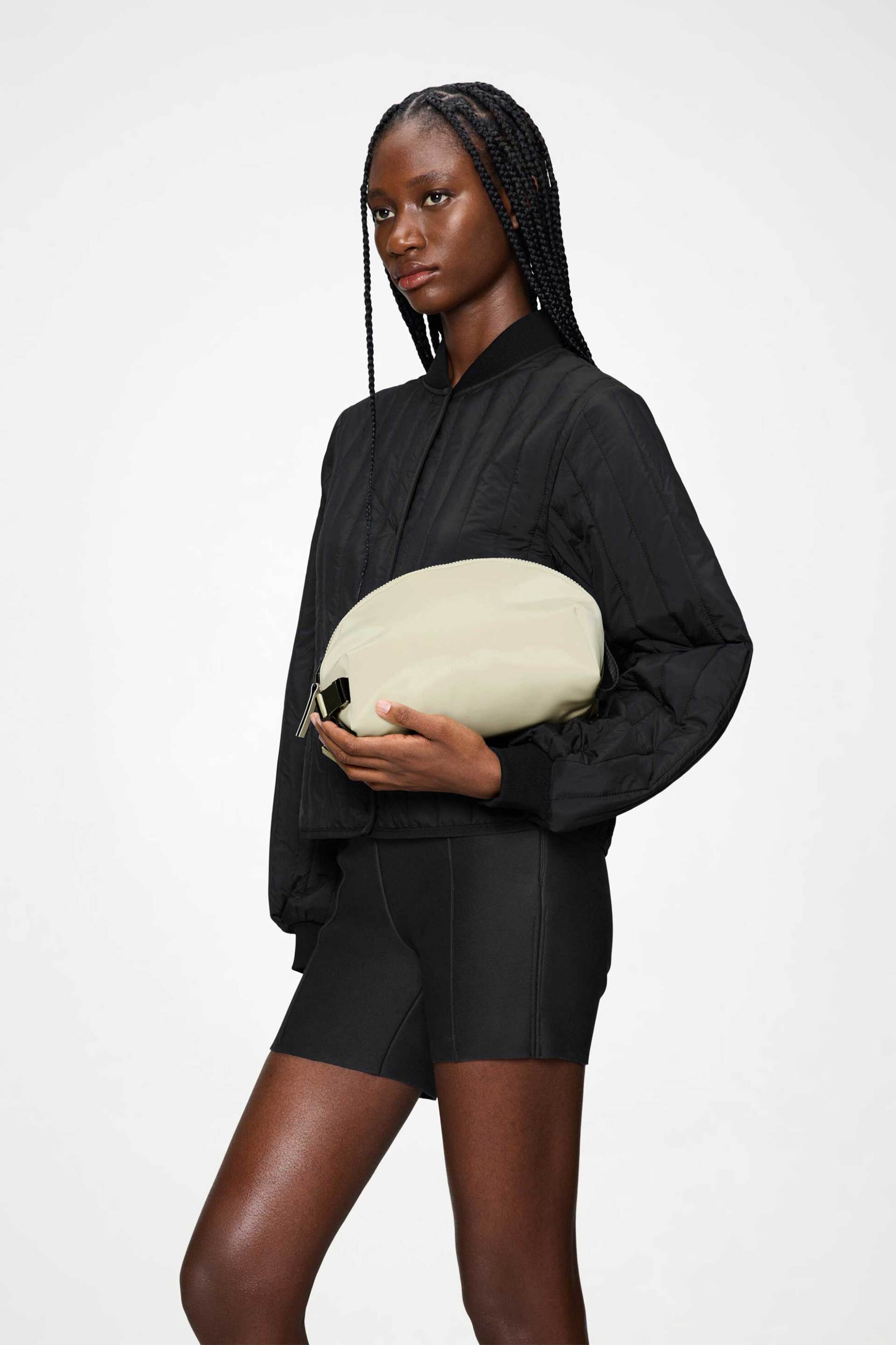 Rains unisex αδιάβροχο νεσεσέρ μονόχρωμο "Valera" - R142/16490 Εκρού φωτογραφία