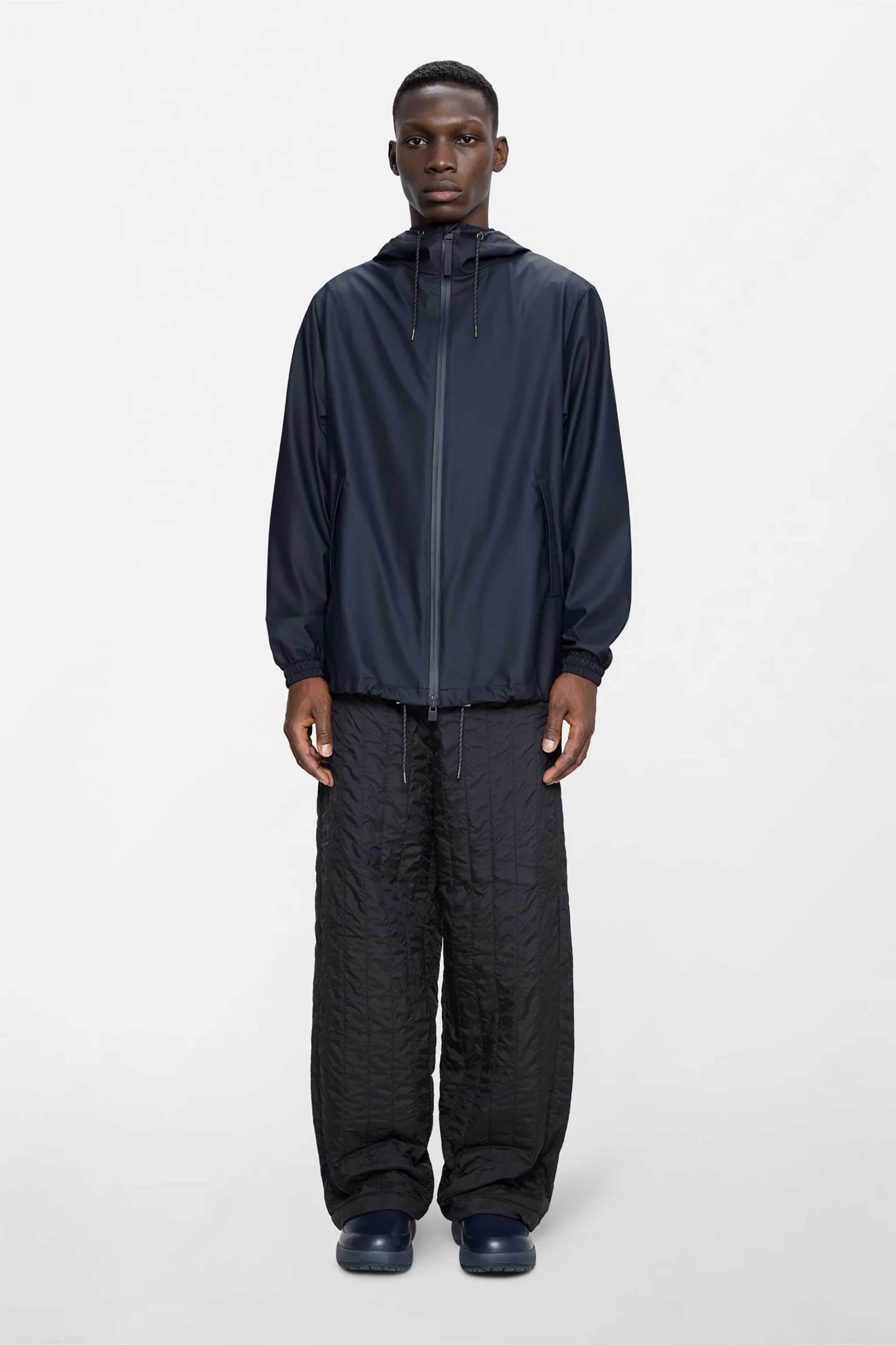 Rains Unisex Αδιάβροχο Μακρύ Jacket Storm Breaker - R143 18370 Σκούρο Μπλε