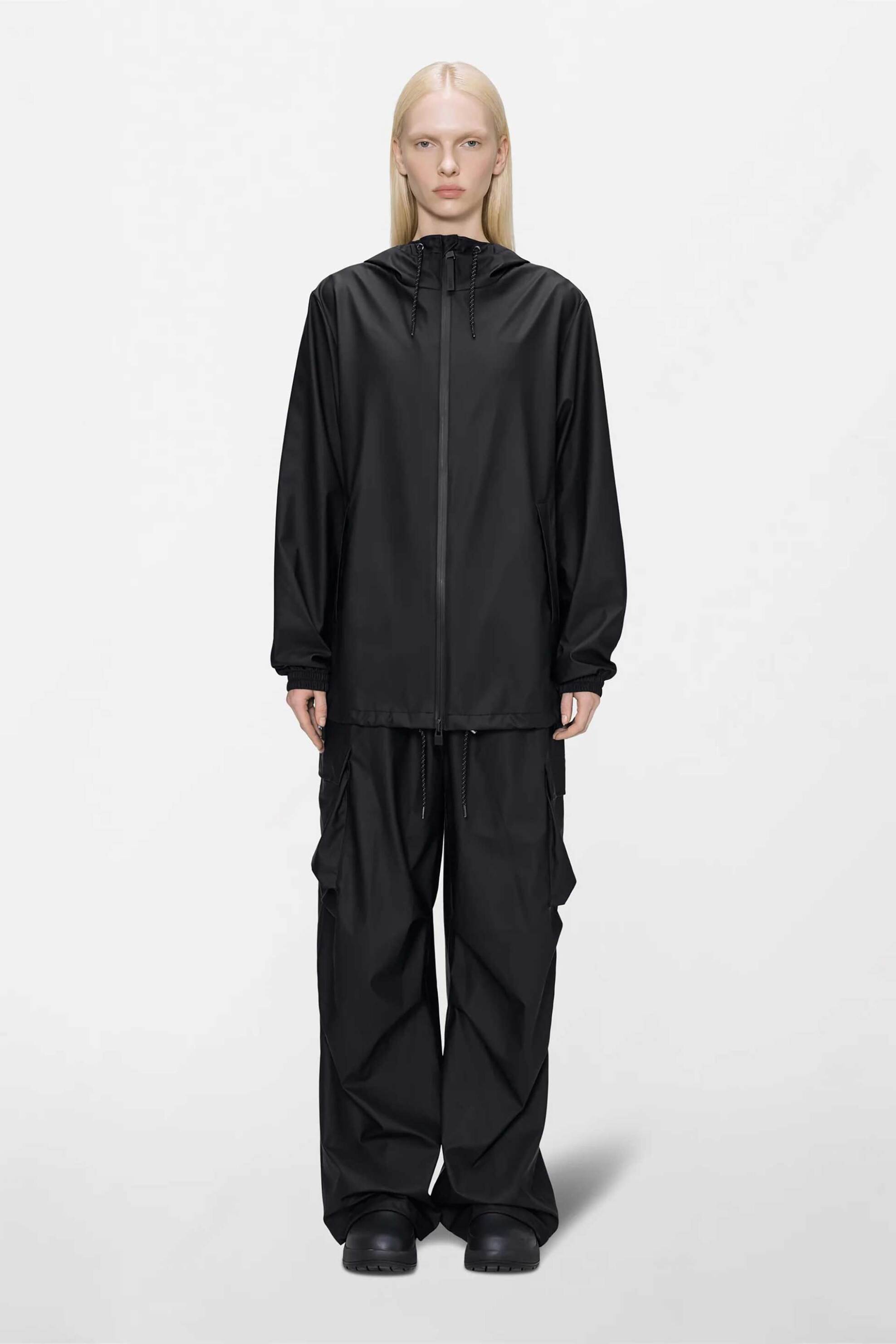 Rains Unisex Αδιάβροχο Μακρύ Jacket Storm Breaker - R143 18370 Μαύρο