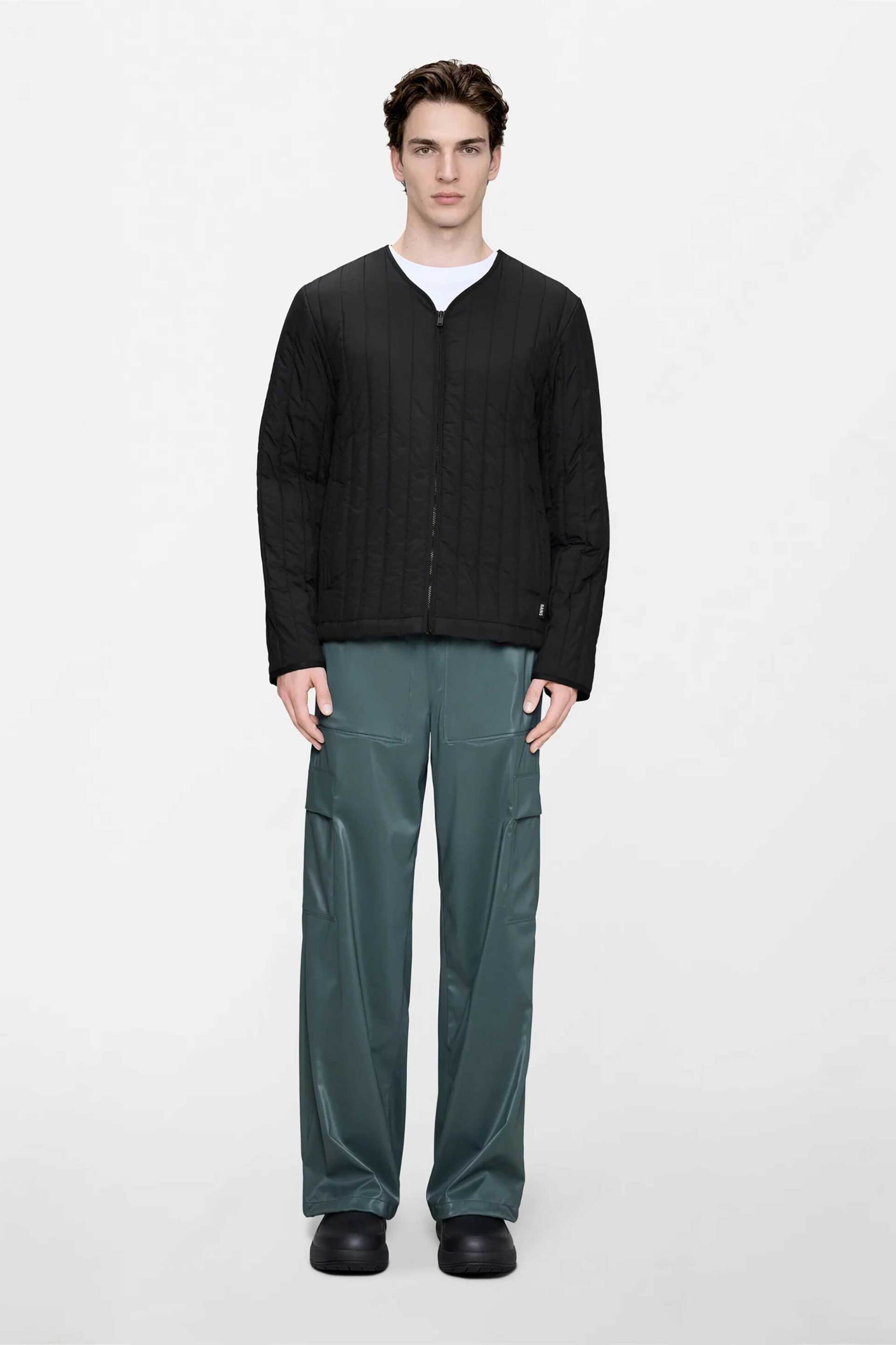 Rains Unisex Καπιτονέ Jacket Banja Liner - R143 22010 Μαύρο