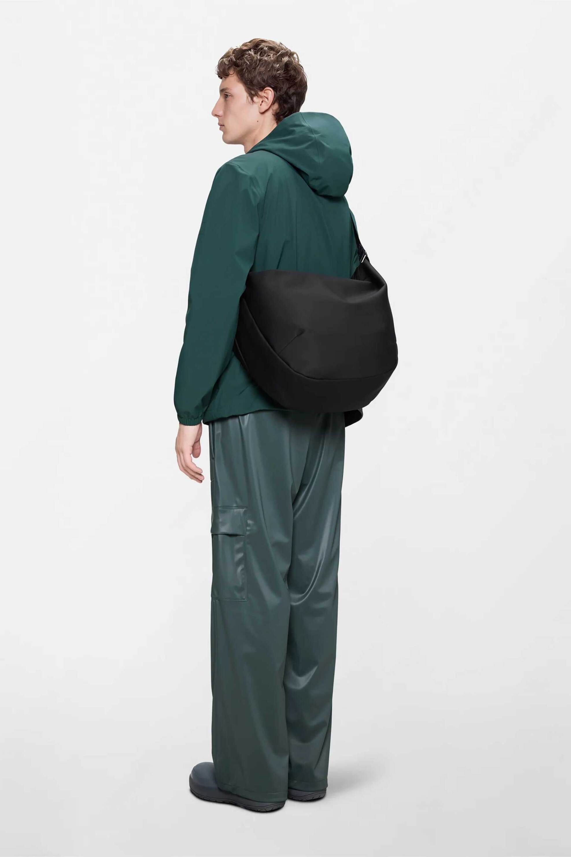 Rains Unisex Τσάντα Ώμου Valera Large - R143 A13120 Μαύρο
